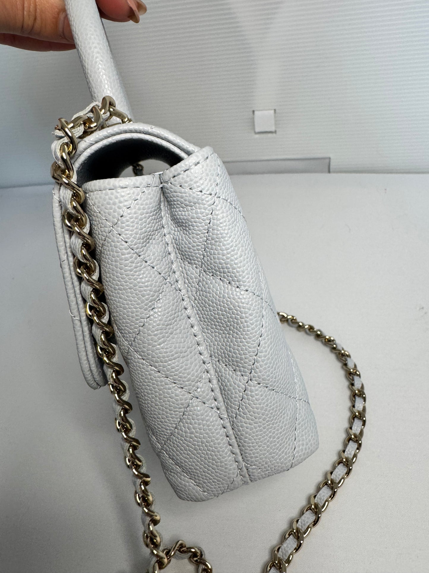 Chanel coco handle mini 24k bag