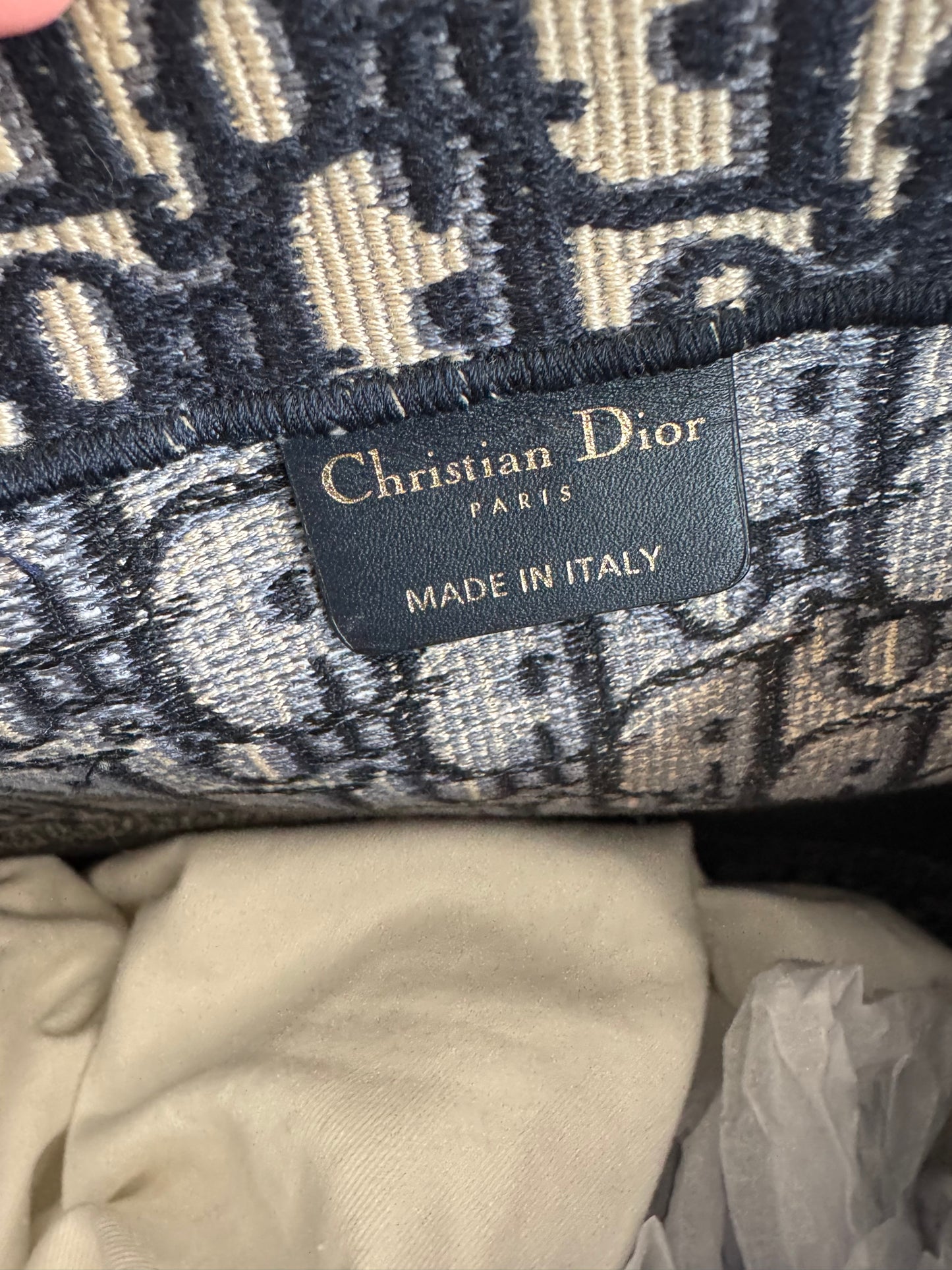 Christian Dior Large Book Tote