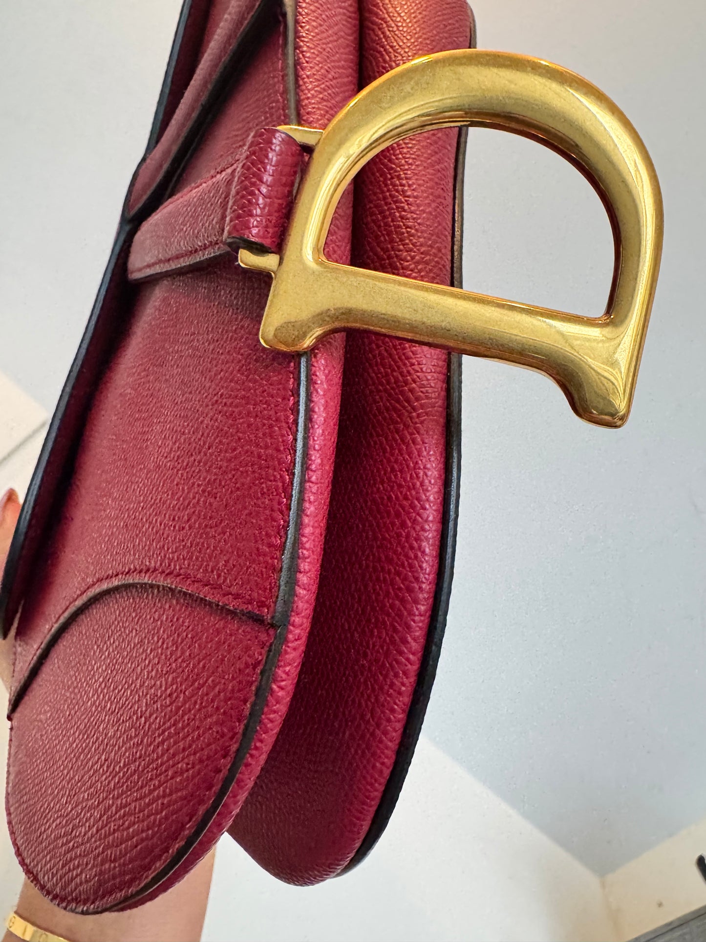 Christian Dior Saddle Bag, Medium
