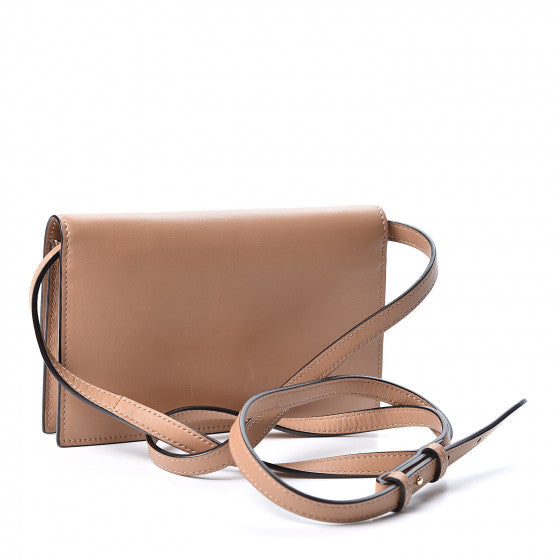 Gucci Beige Interlocking GG Crossbody Wallet on Strap