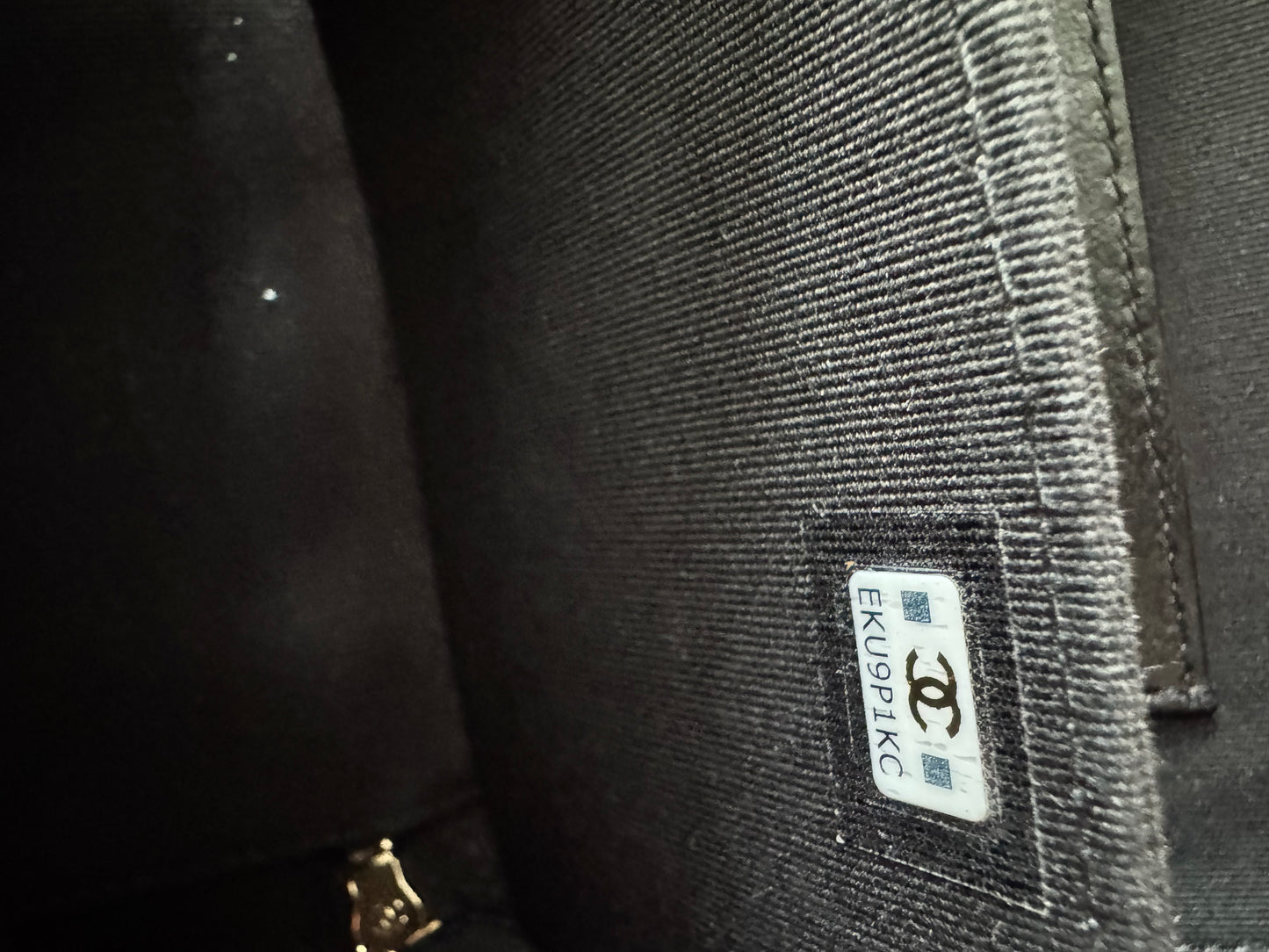 Chanel Top Handle Vanity Black Lambskin