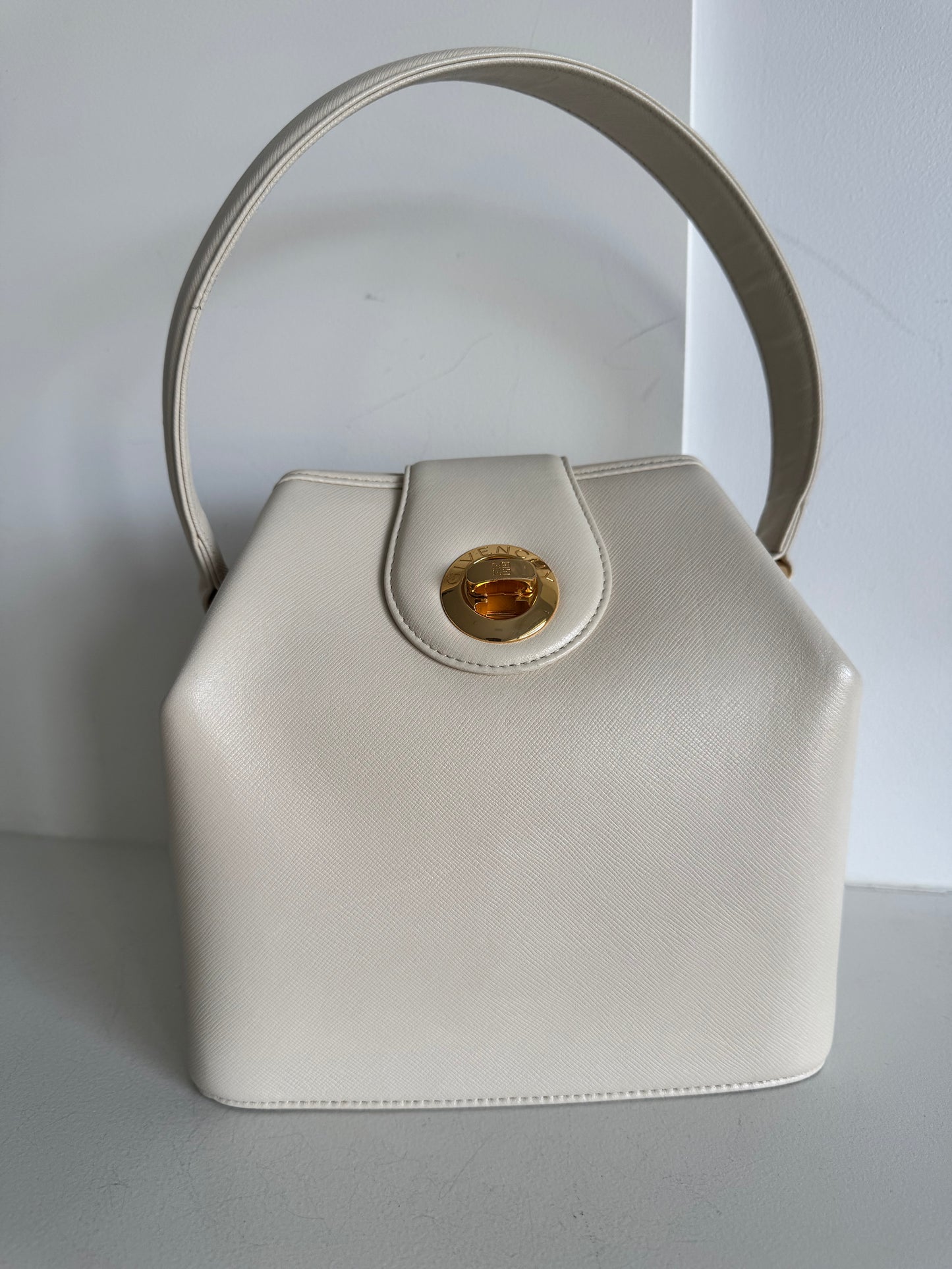 Givenchy Turn Lock Saffiano Box Bag