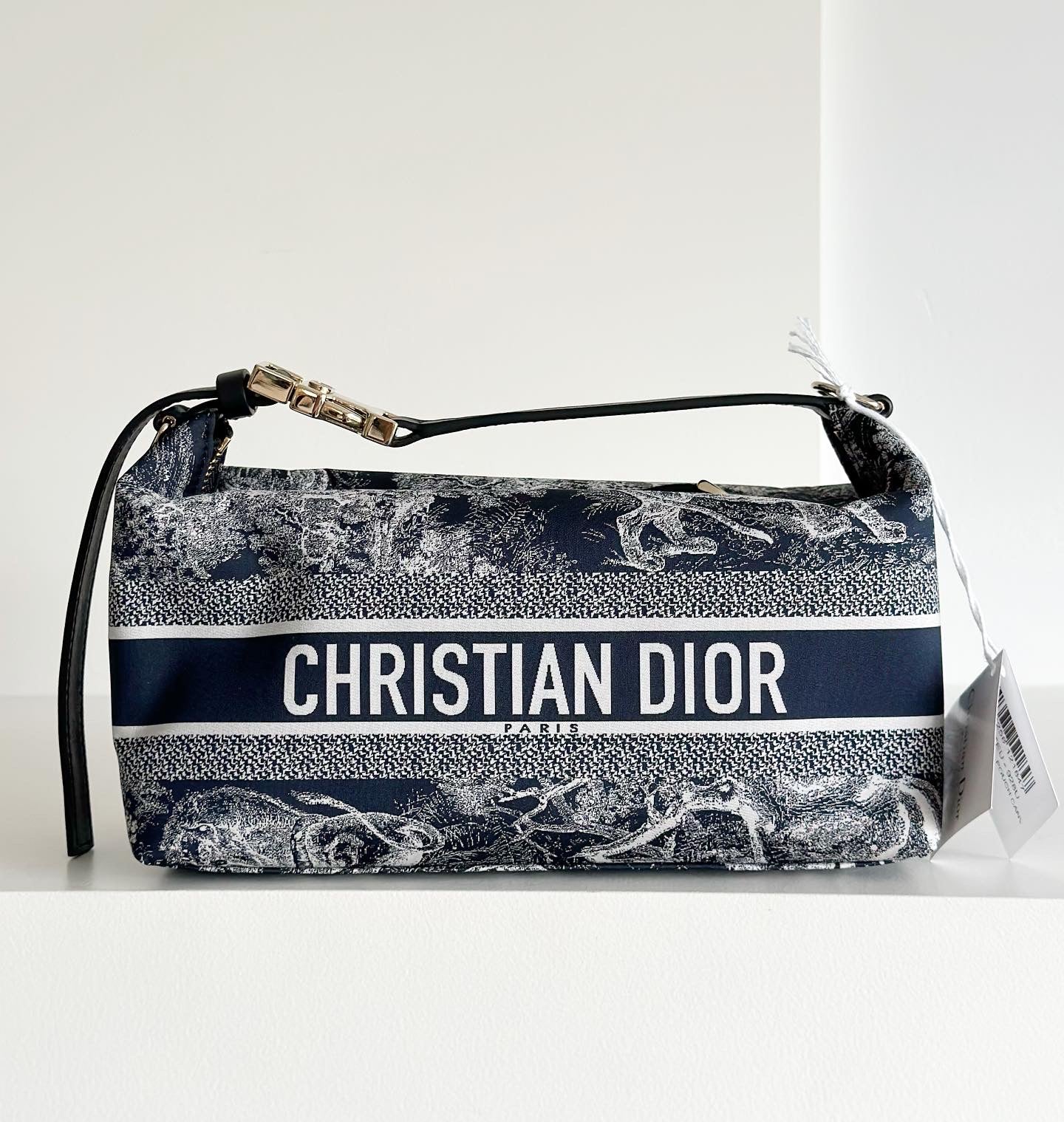 dior travel bag men's Christian Dior Medium Travel Nomad Pouch bag – Posh Ave Luxury Consignment