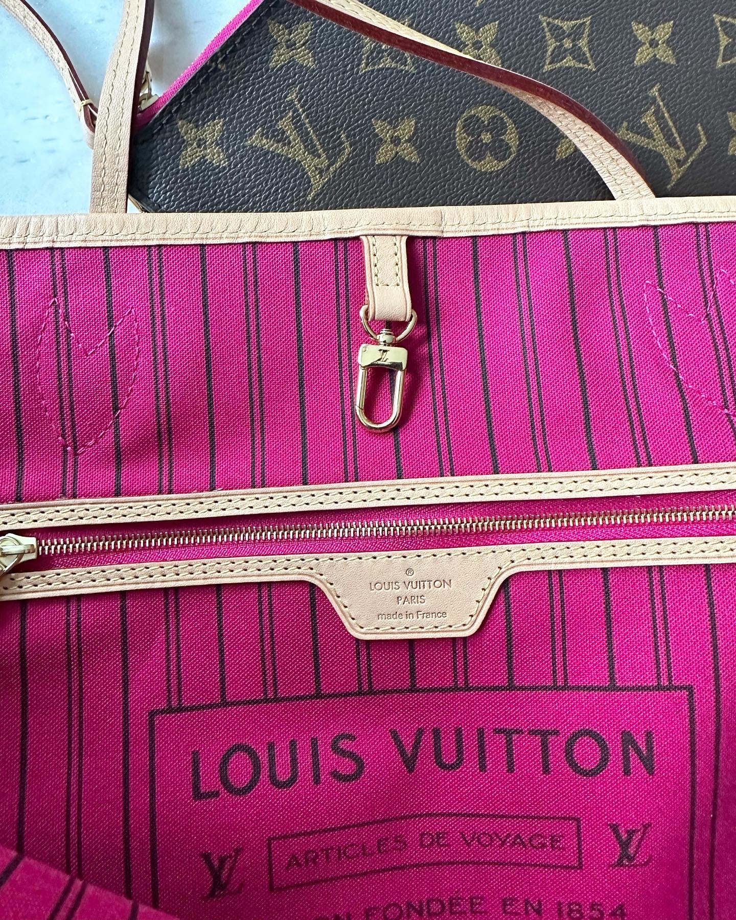 Louis Vuitton Neverfull GM monogram w/pouch