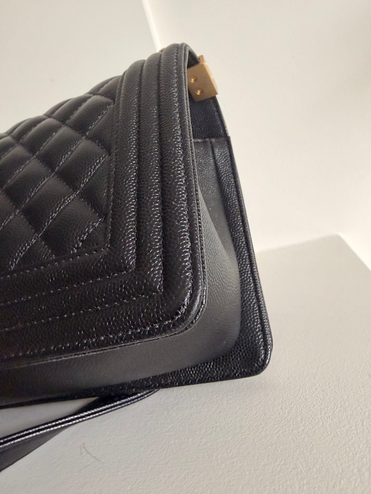 Chanel Old Medium Boy Bag