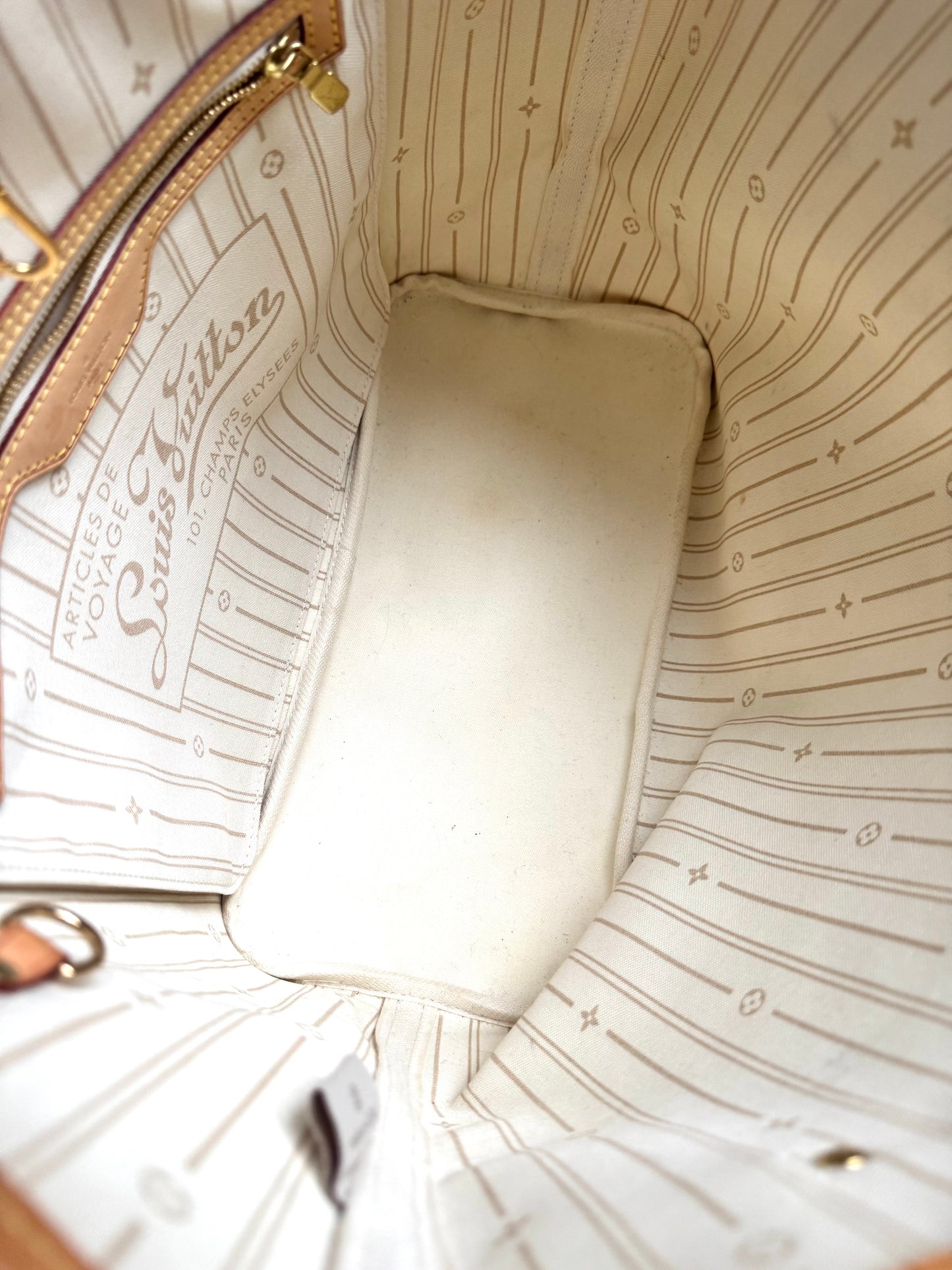 Louis Vuitton Neverfull MM Azur