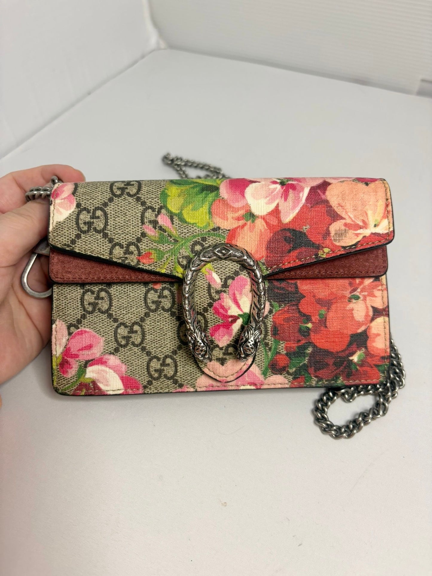 Gucci Dionysus GG Blooms Super Mini Bag