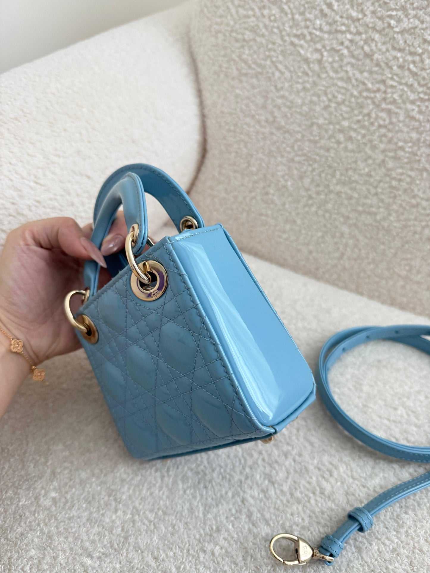 Christian Dior Micro Lady Dior Bag