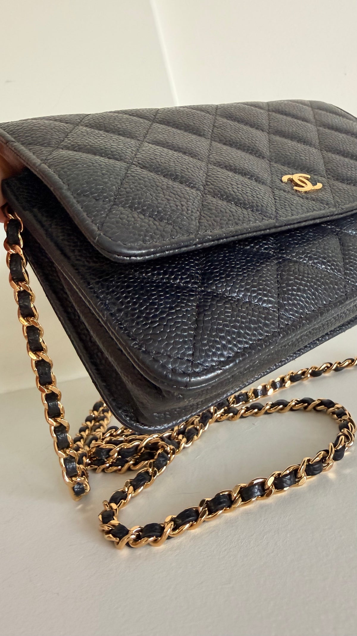 Chanel Quilted Wallet On Chain
