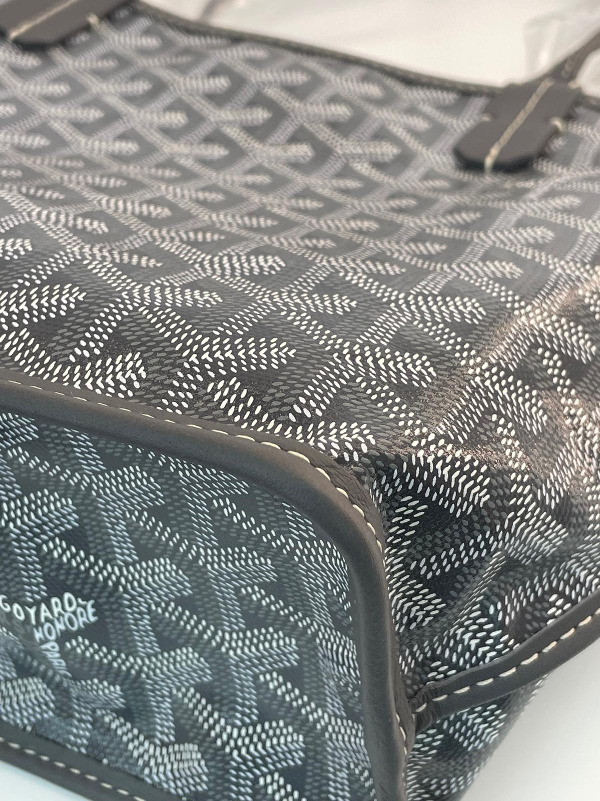 Goyard Mini Anjou Grey tote