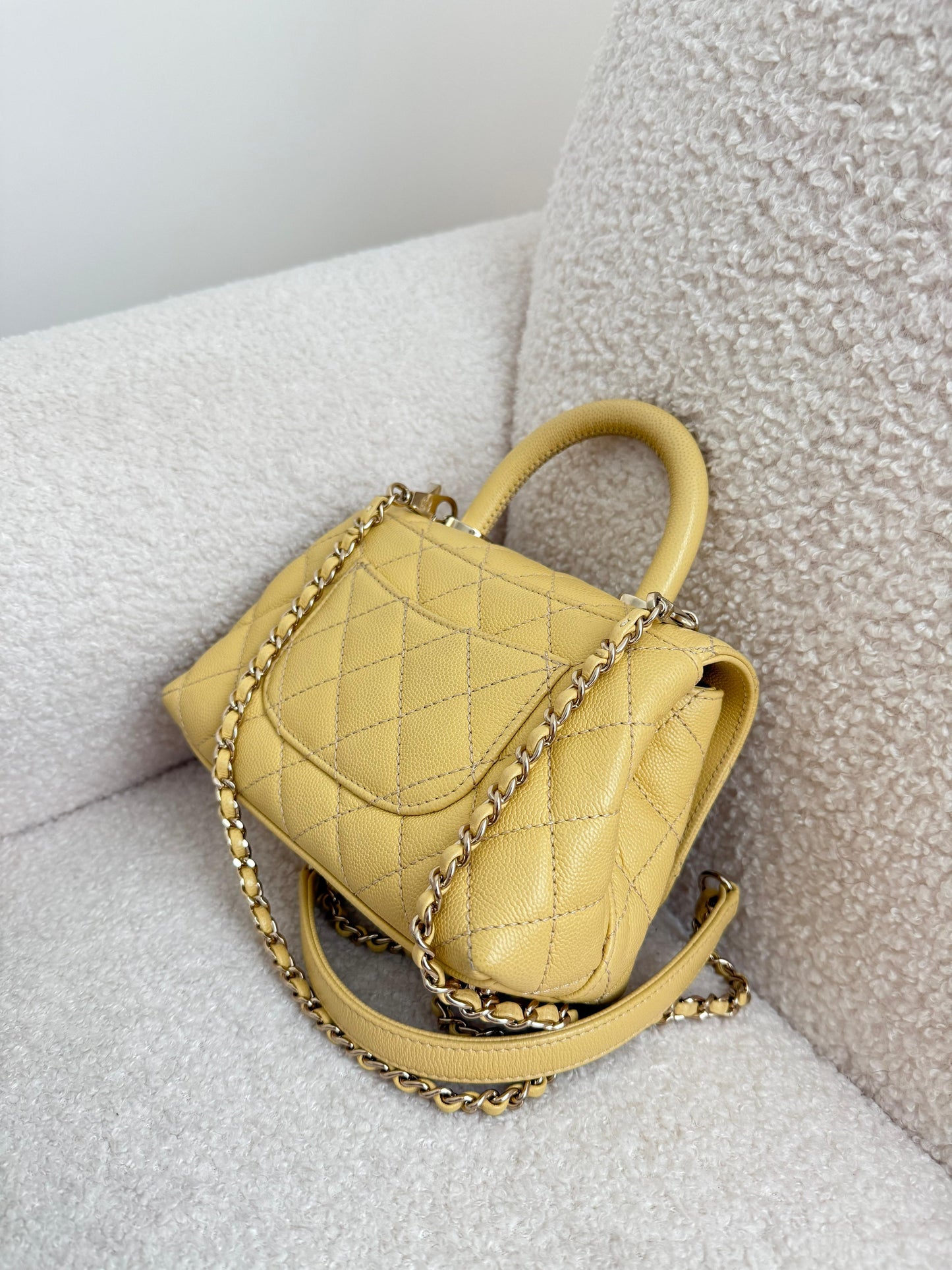 Chanel Mini Coco Handle Caviar