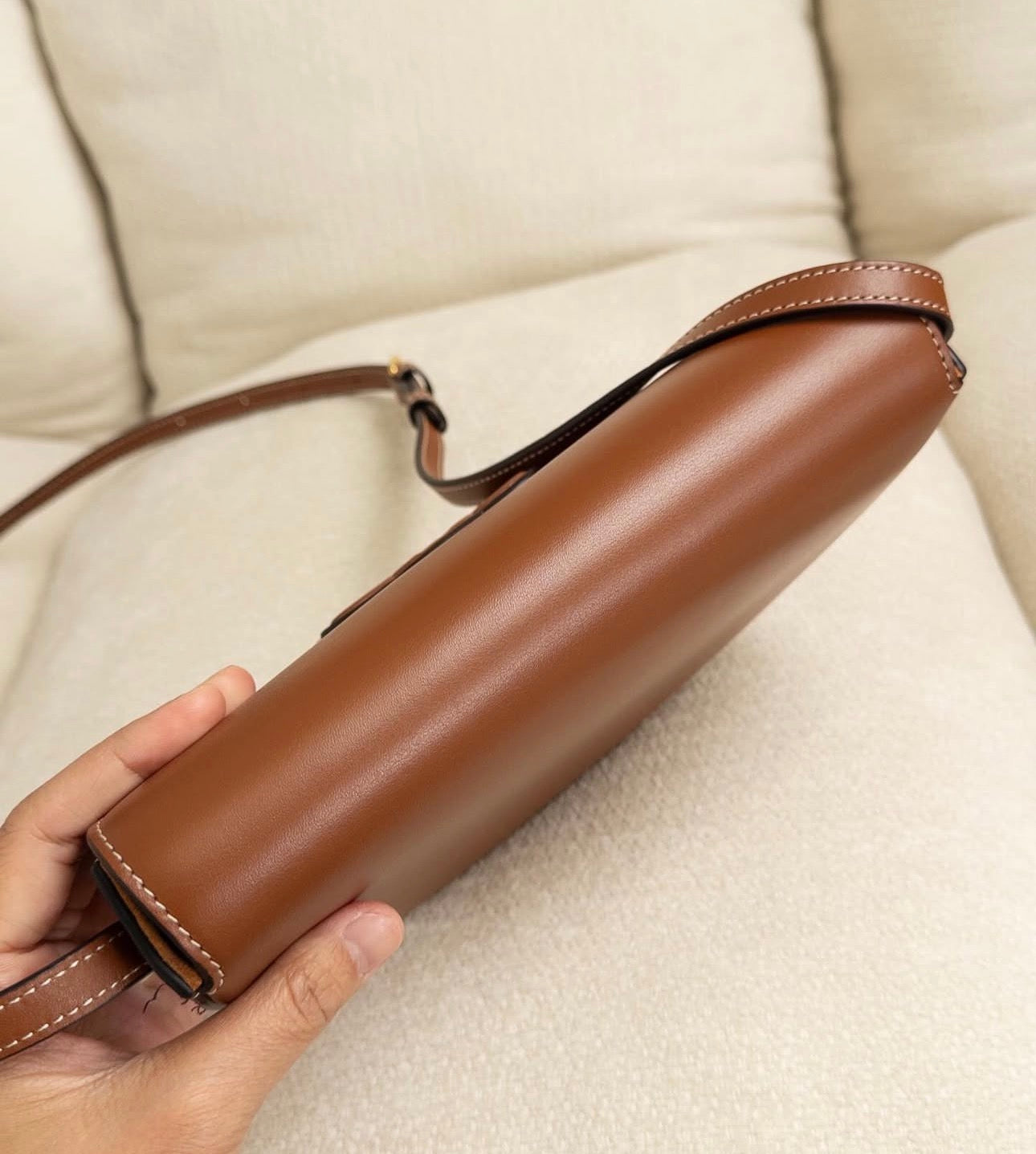 Celine Besace Cuir Triomphe Bag