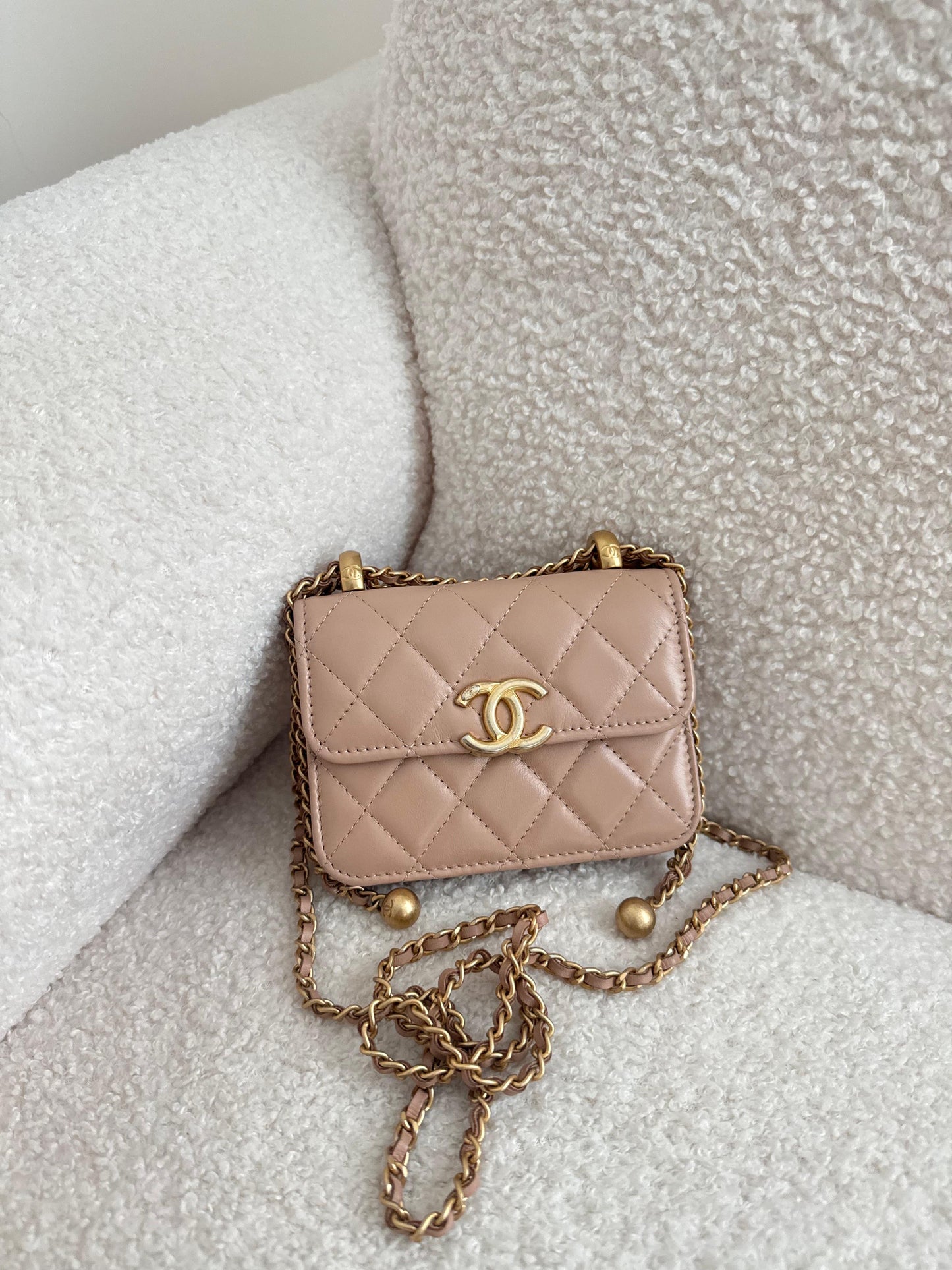 Chanel Mini Clutch On Chain