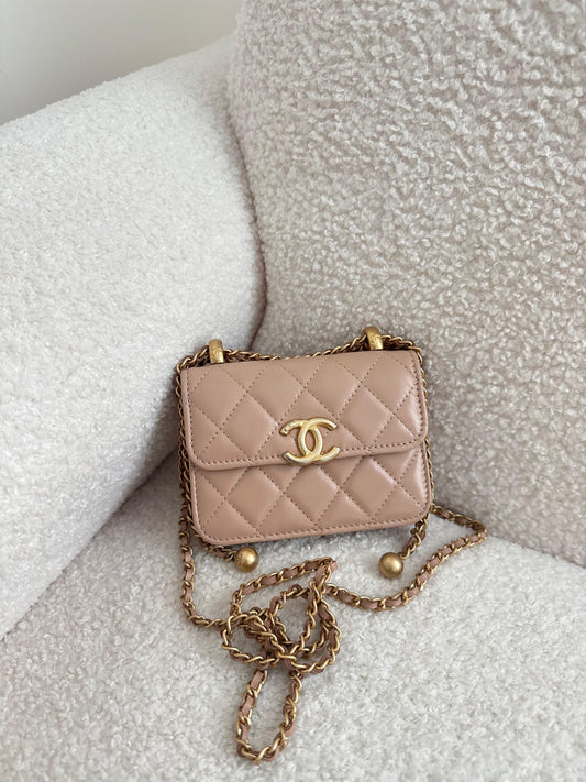 Chanel Mini Clutch On Chain