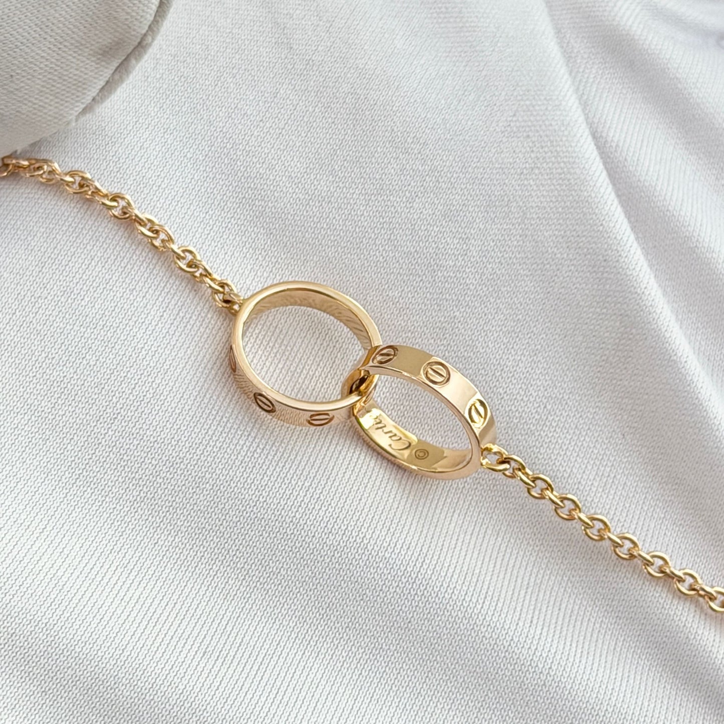 Cartier Love Pendent Interlocking