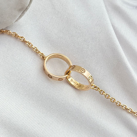 Cartier Love Pendent Interlocking