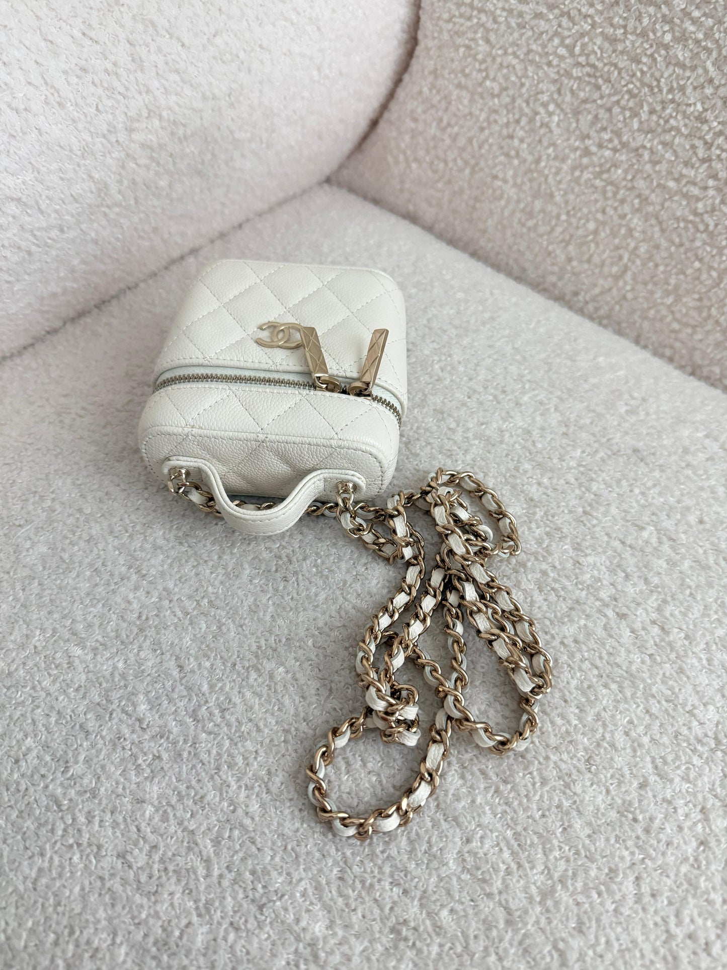 Chanel Mini Vanity Clutch On chain