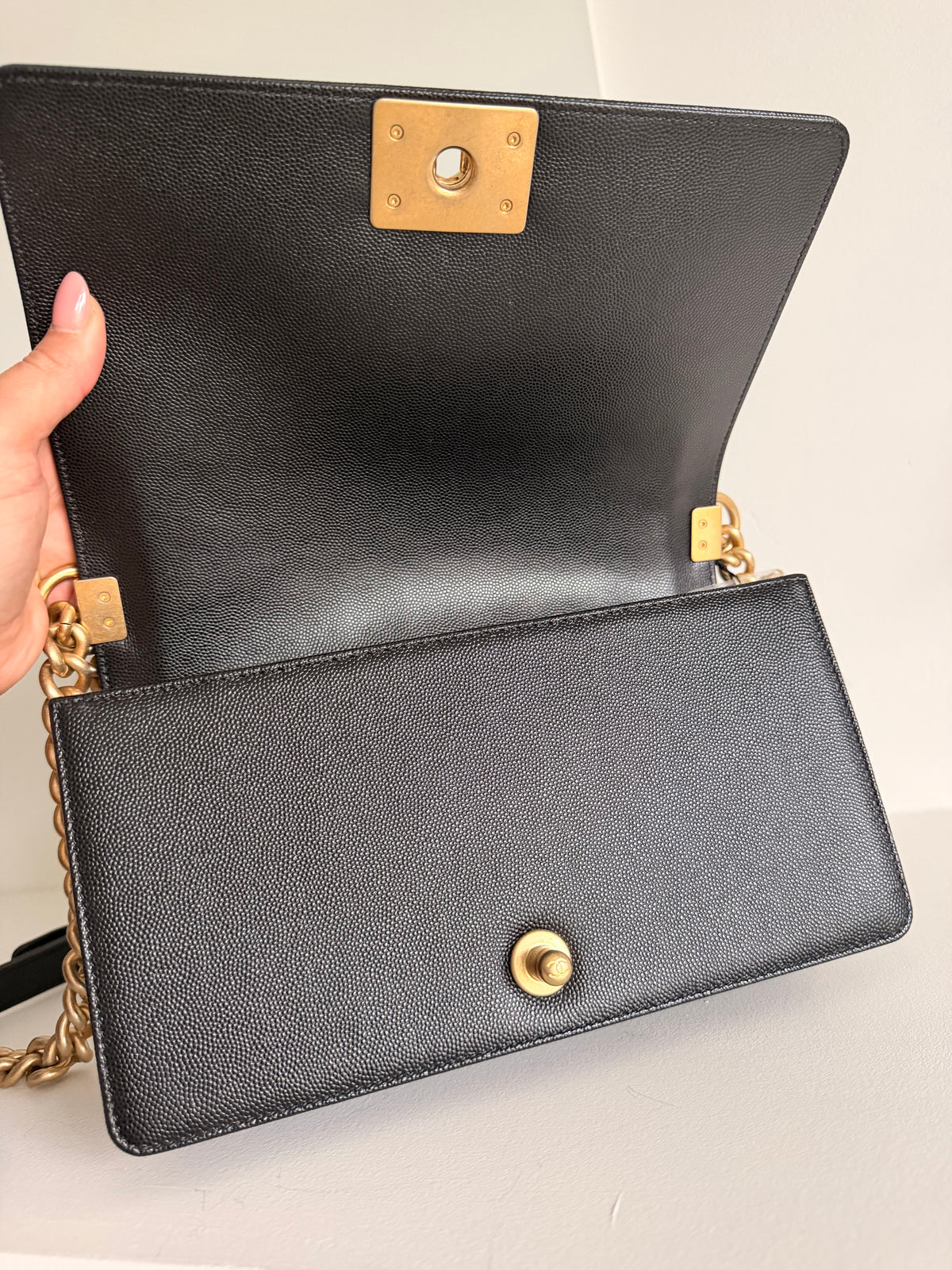 Chanel Old Medium Boy Bag