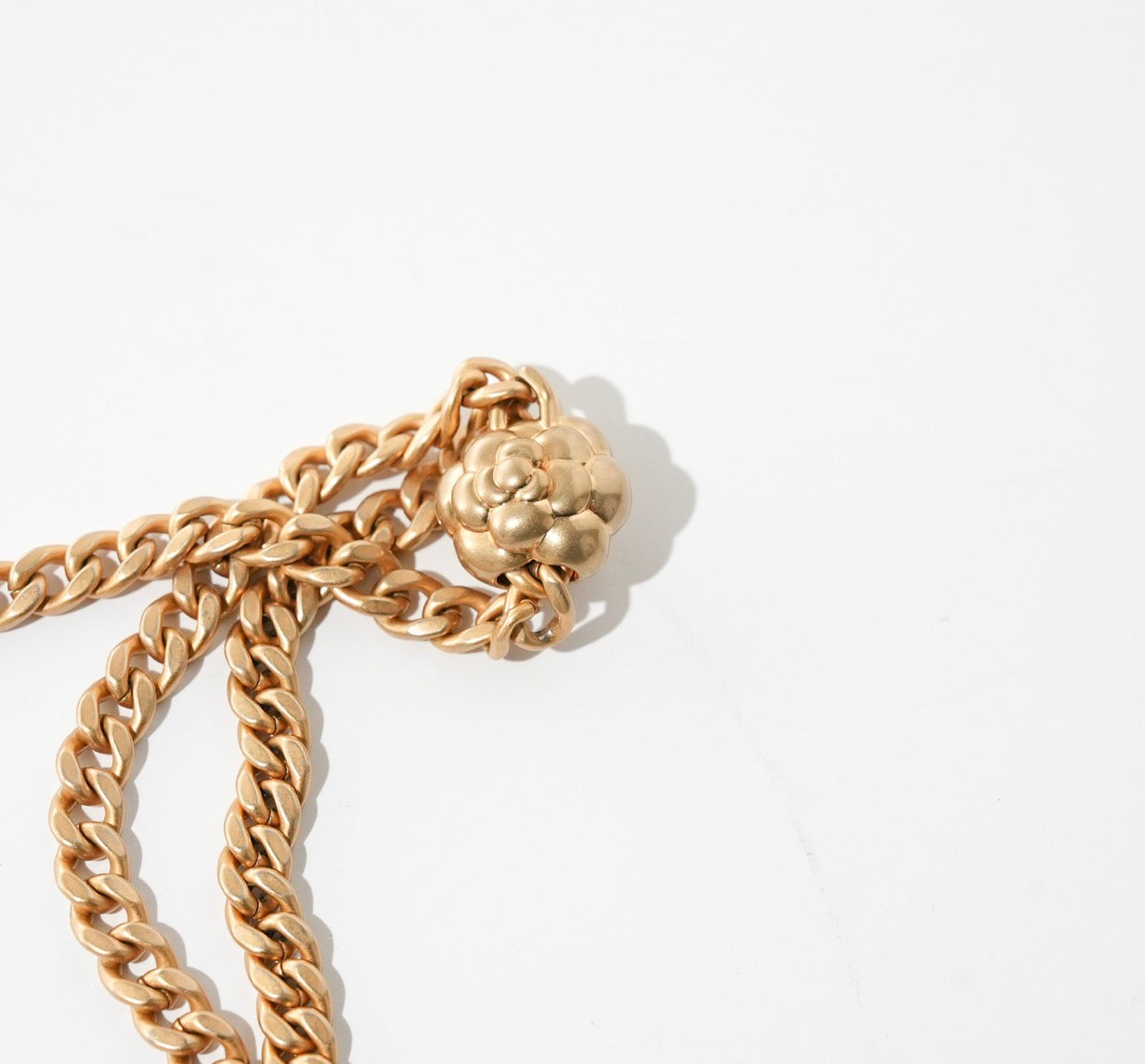 Chanel Long Vanity Camellia Crush Chain