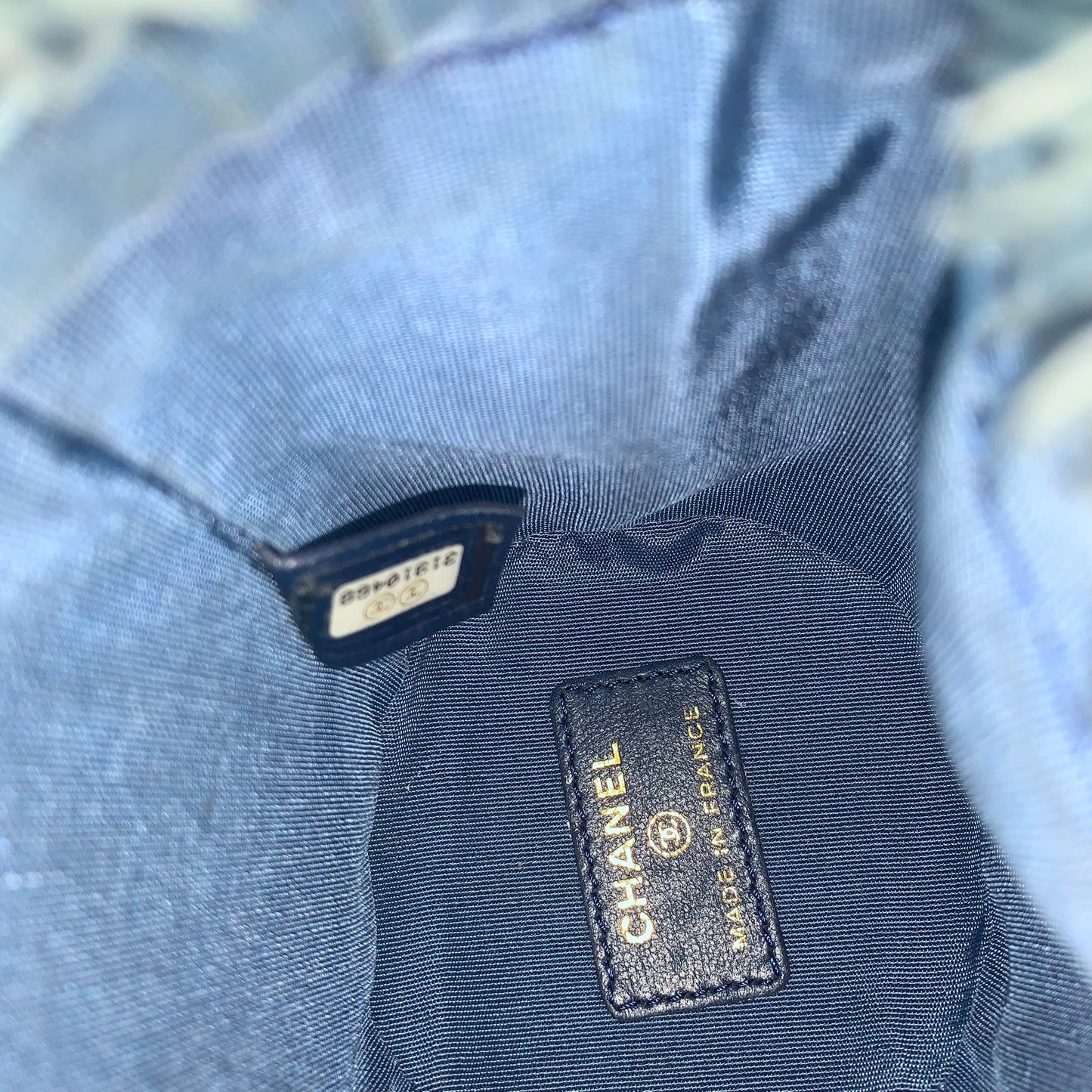 Chanel Mini Denim Mood Bucket bag