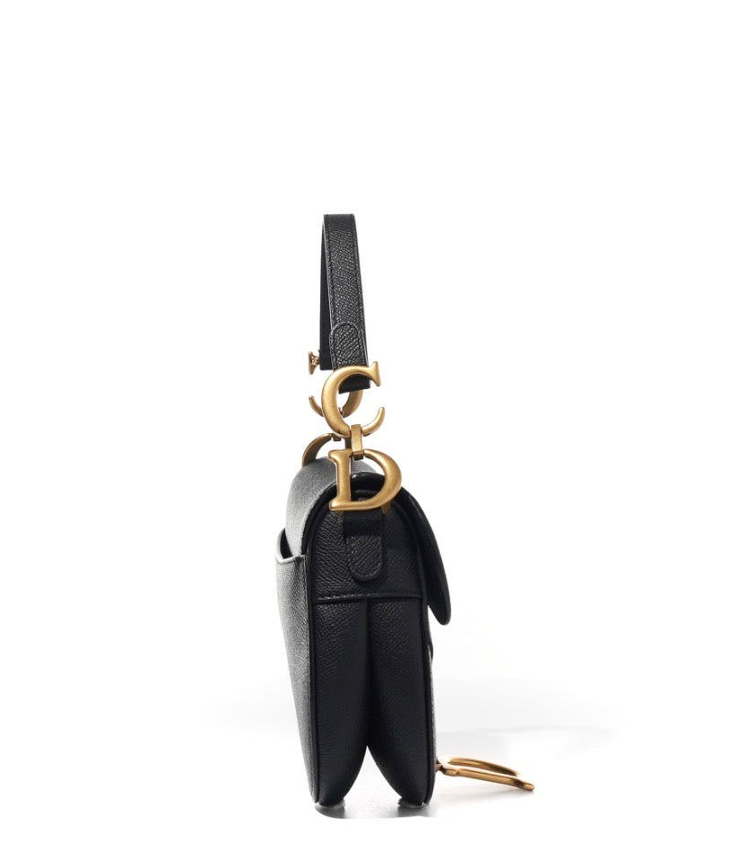 Christian Dior Mini Saddle Bag w/ Strap