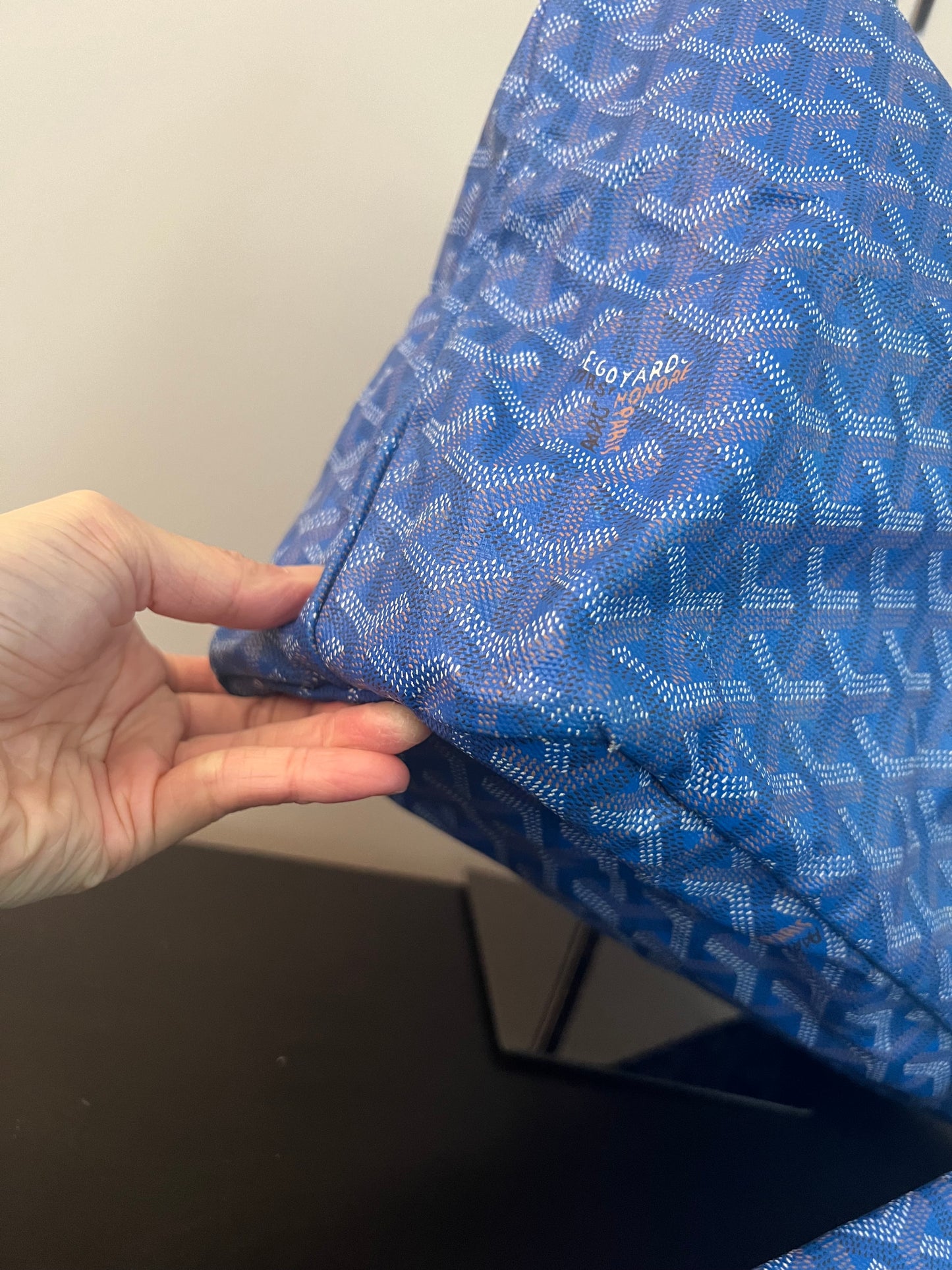 Goyard St. Louis PM bag, blue