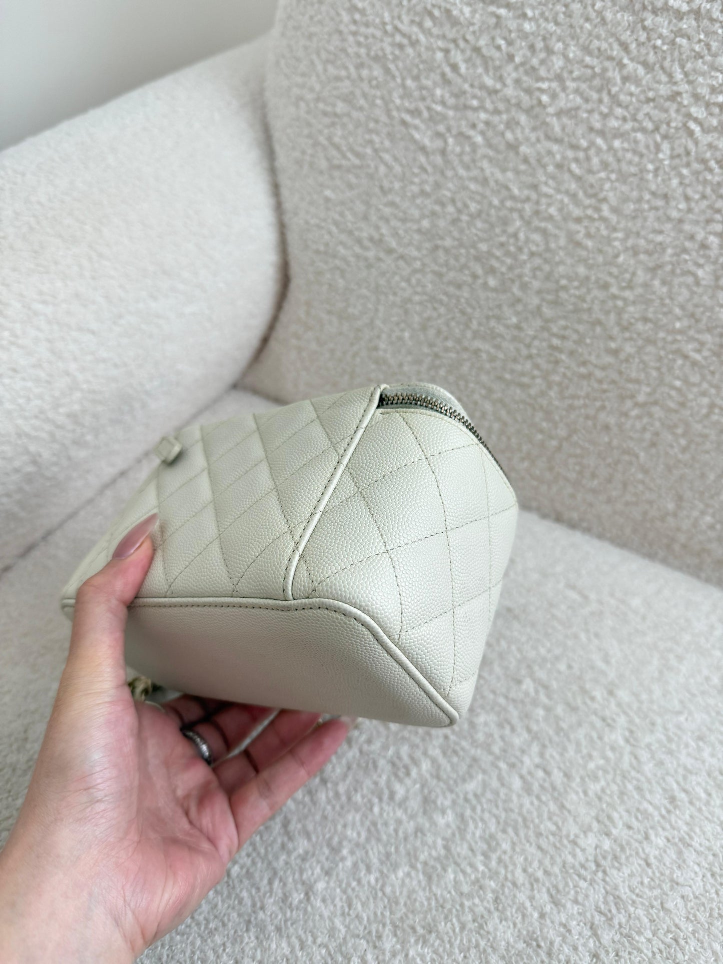 Chanel Long Caviar Vanity Bag