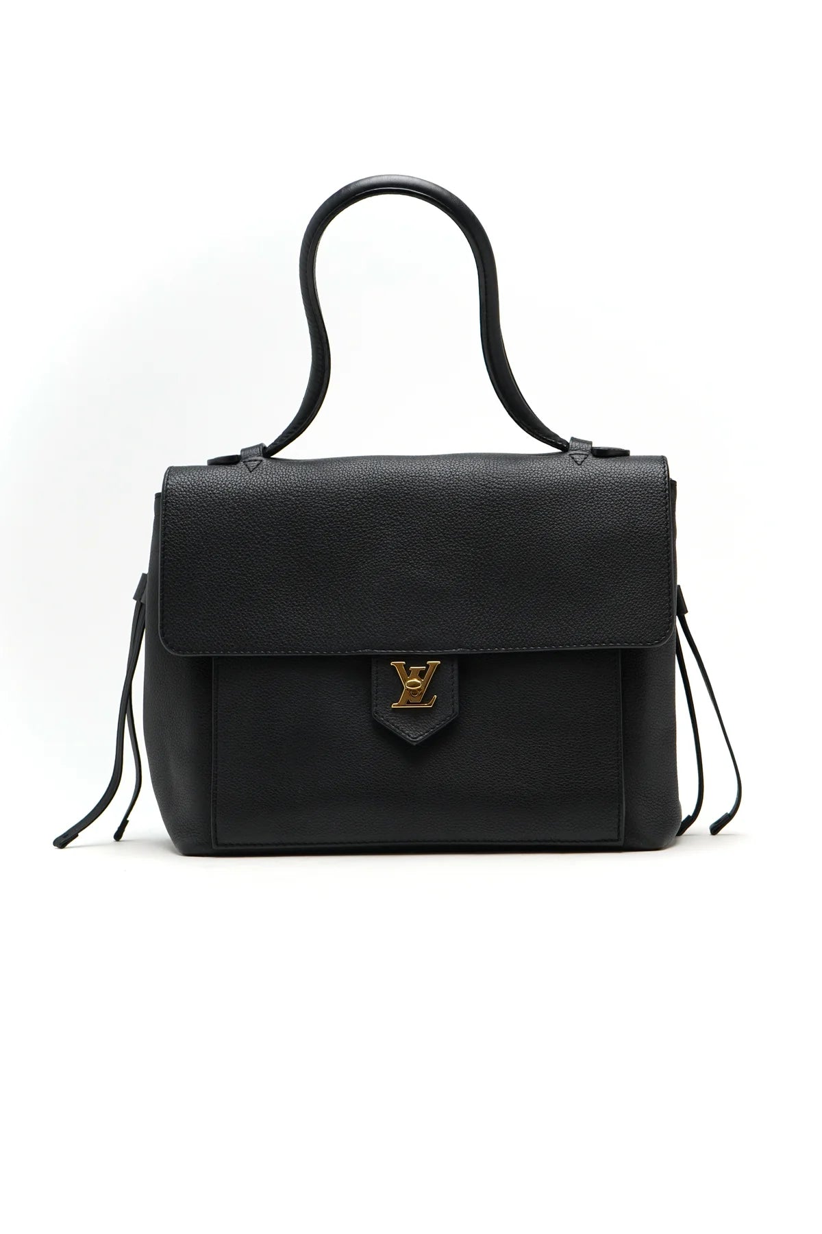 Louis Vuitton Calfskin Lockme PM Black