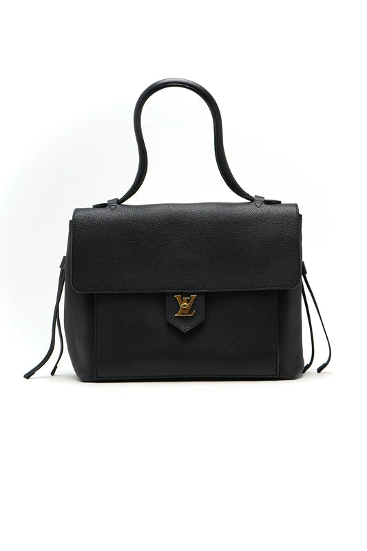 Louis Vuitton Calfskin Lockme PM Black