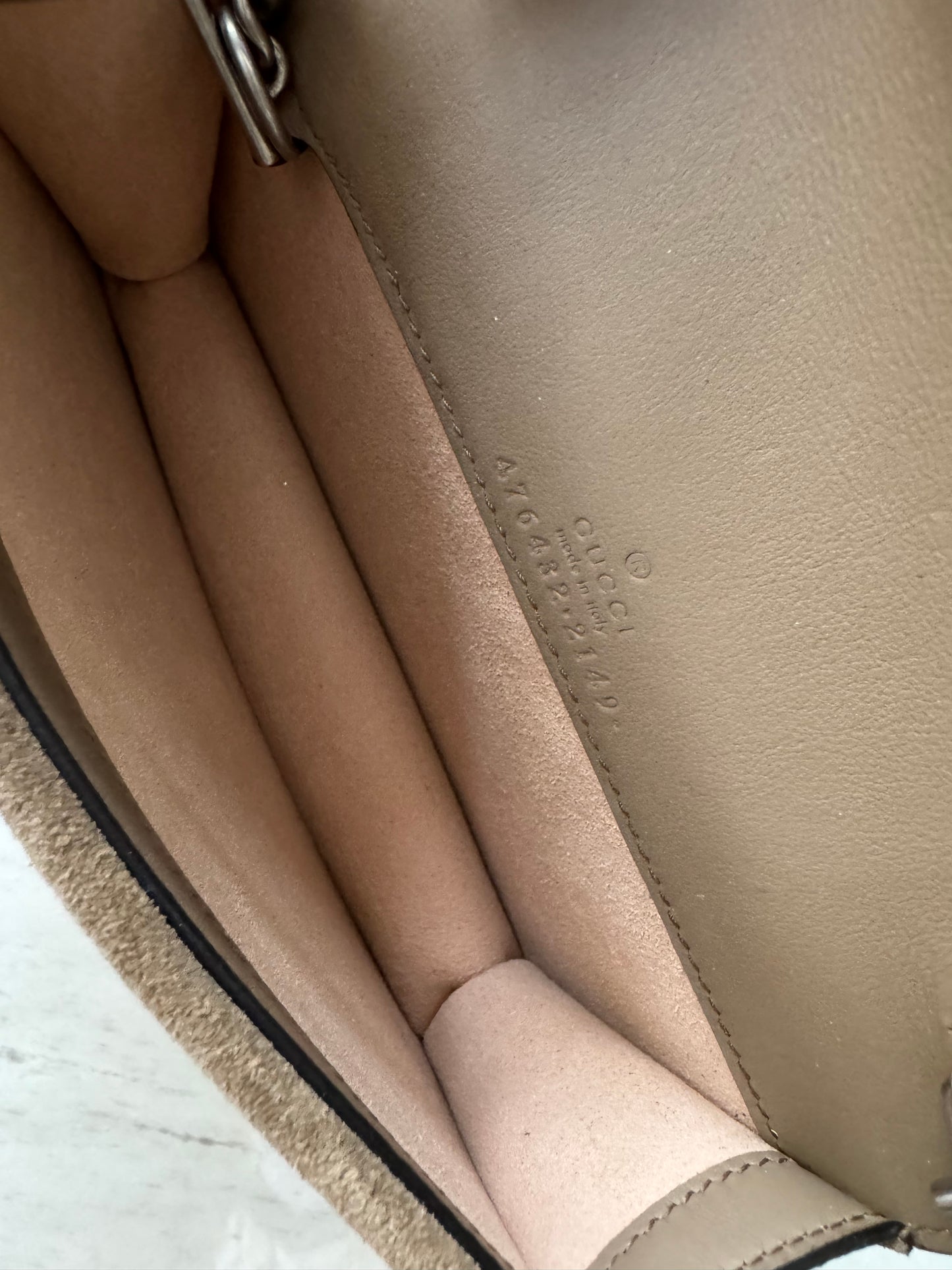 Gucci super mini Dionysus bag