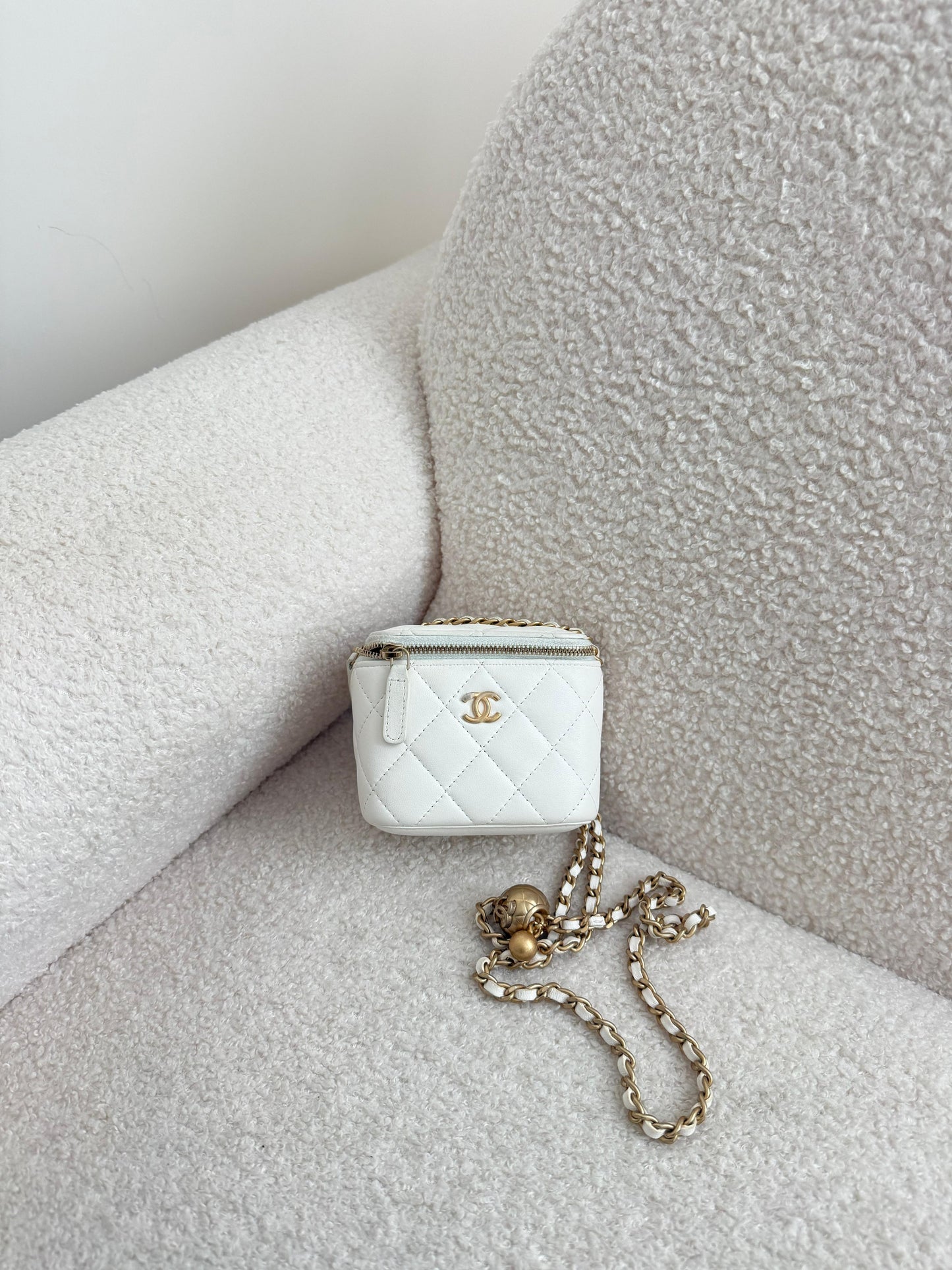 Chanel Mini Vanity Pearl Crush Bag