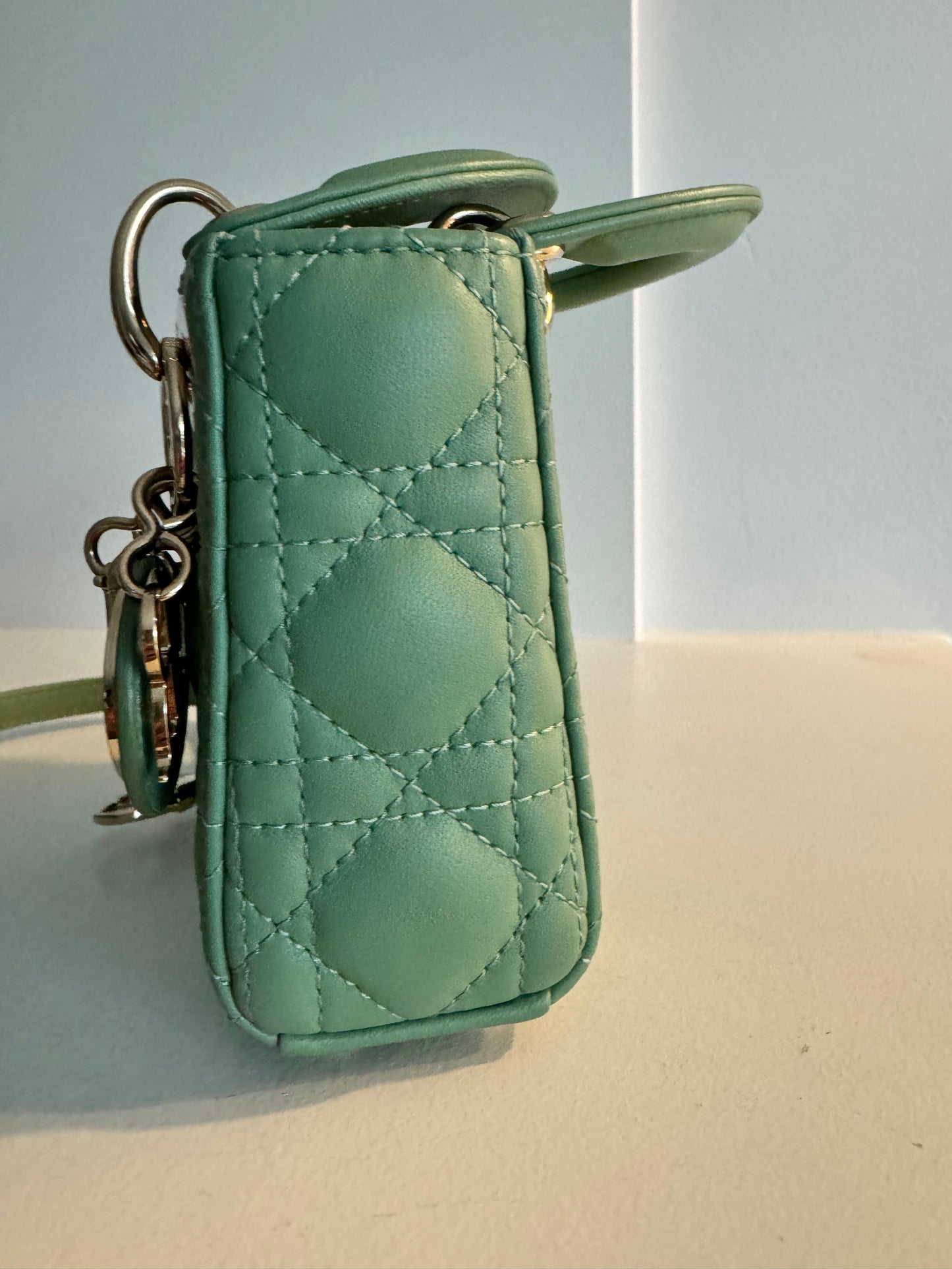 Christian Dior Lady Micro Bag , lmtd Edition Green