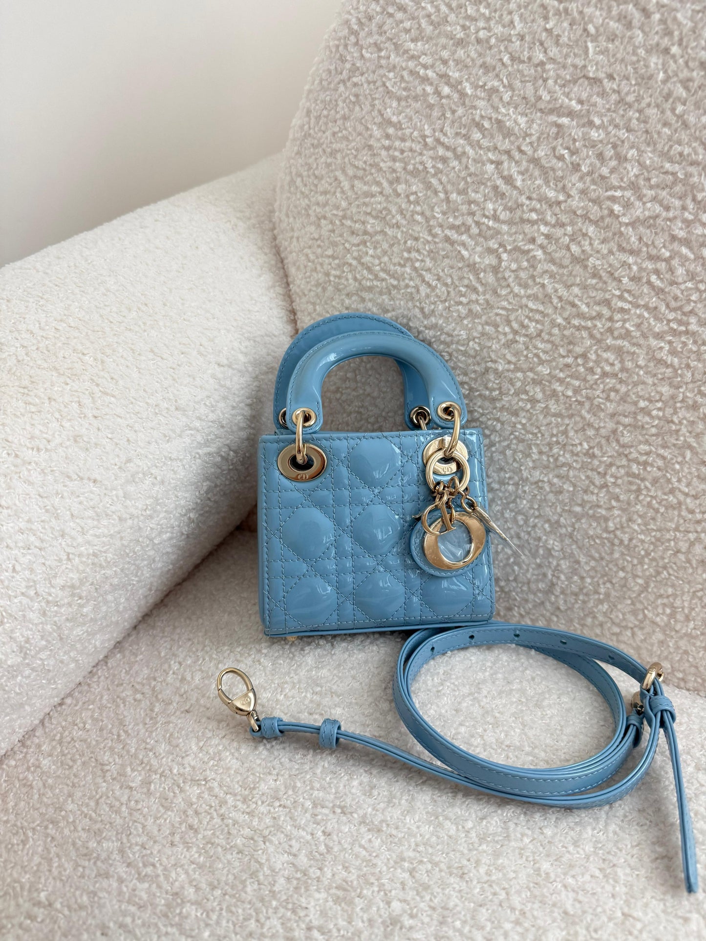 Christian Dior Micro Lady Dior Bag