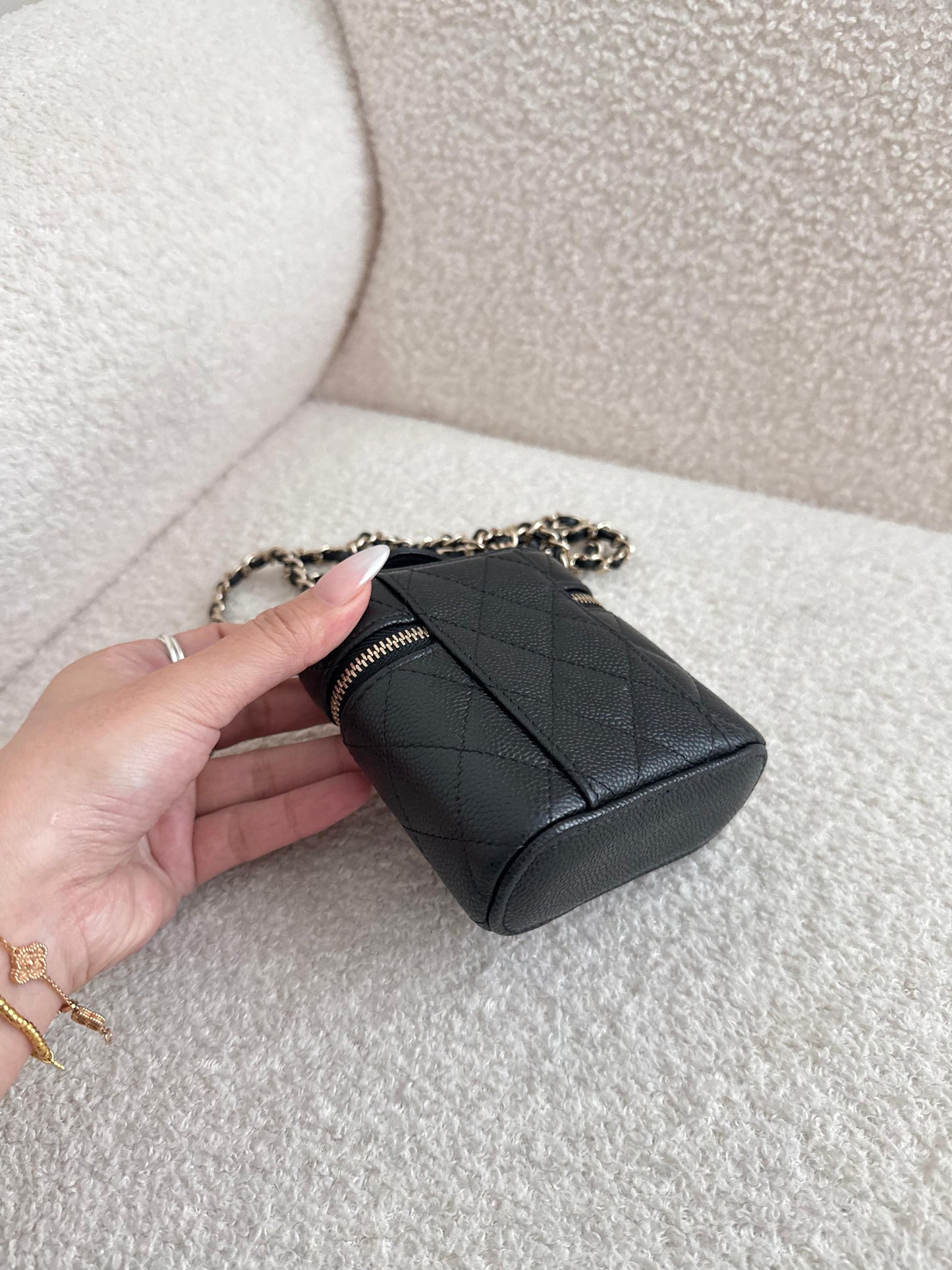 Chanel Mini Vanity Clutch On Chain