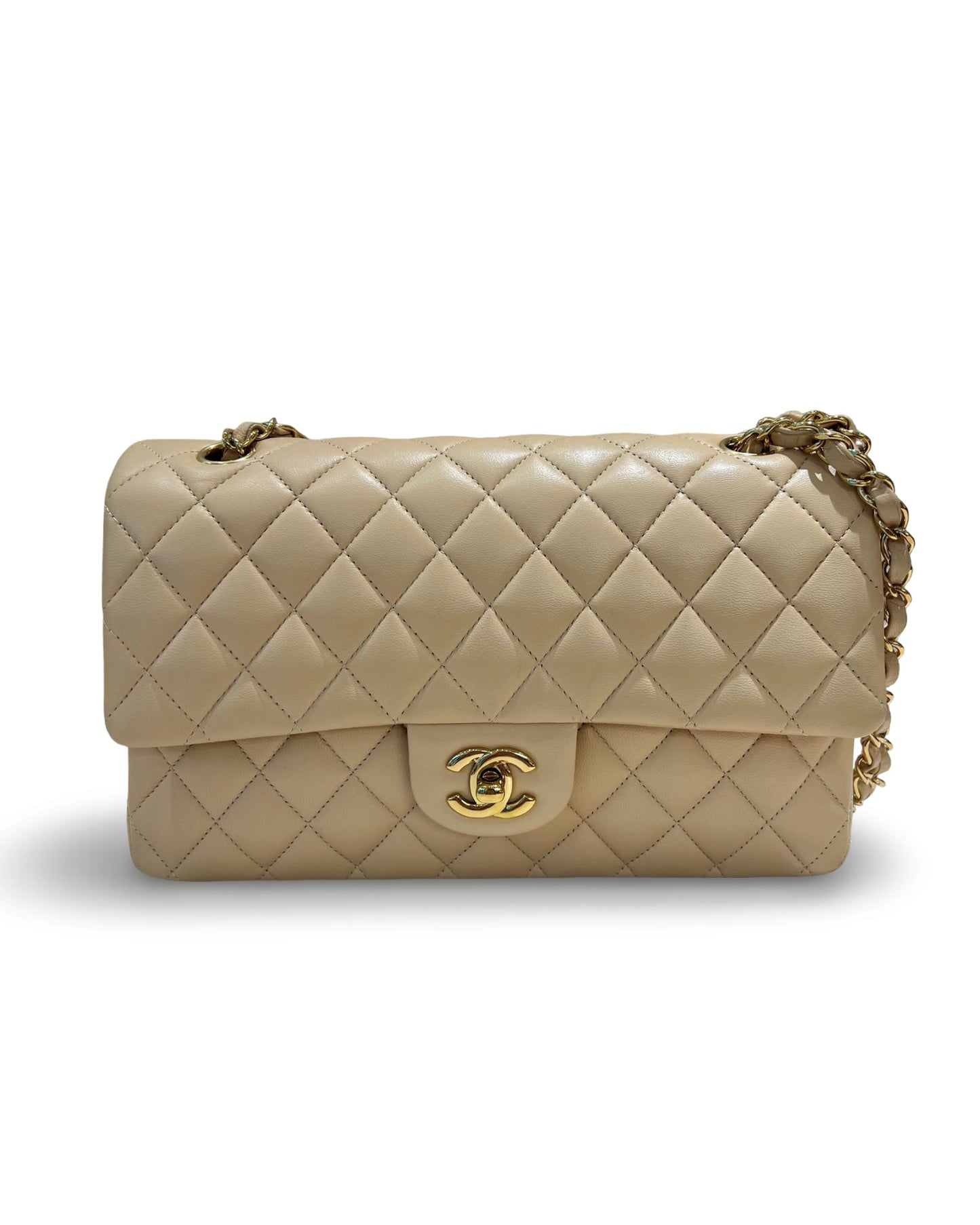Chanel Medium Classic DF Beige Claire