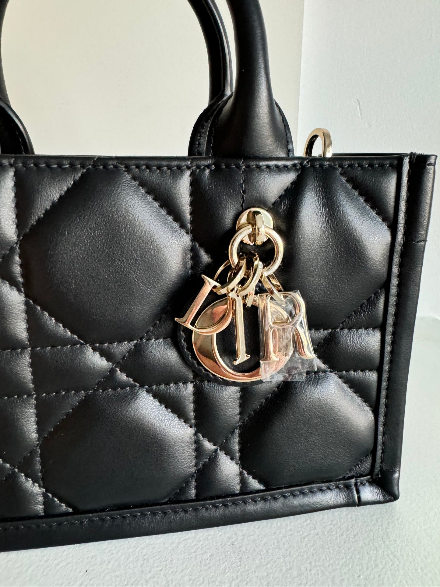 Christian Dior mini tote bag, black