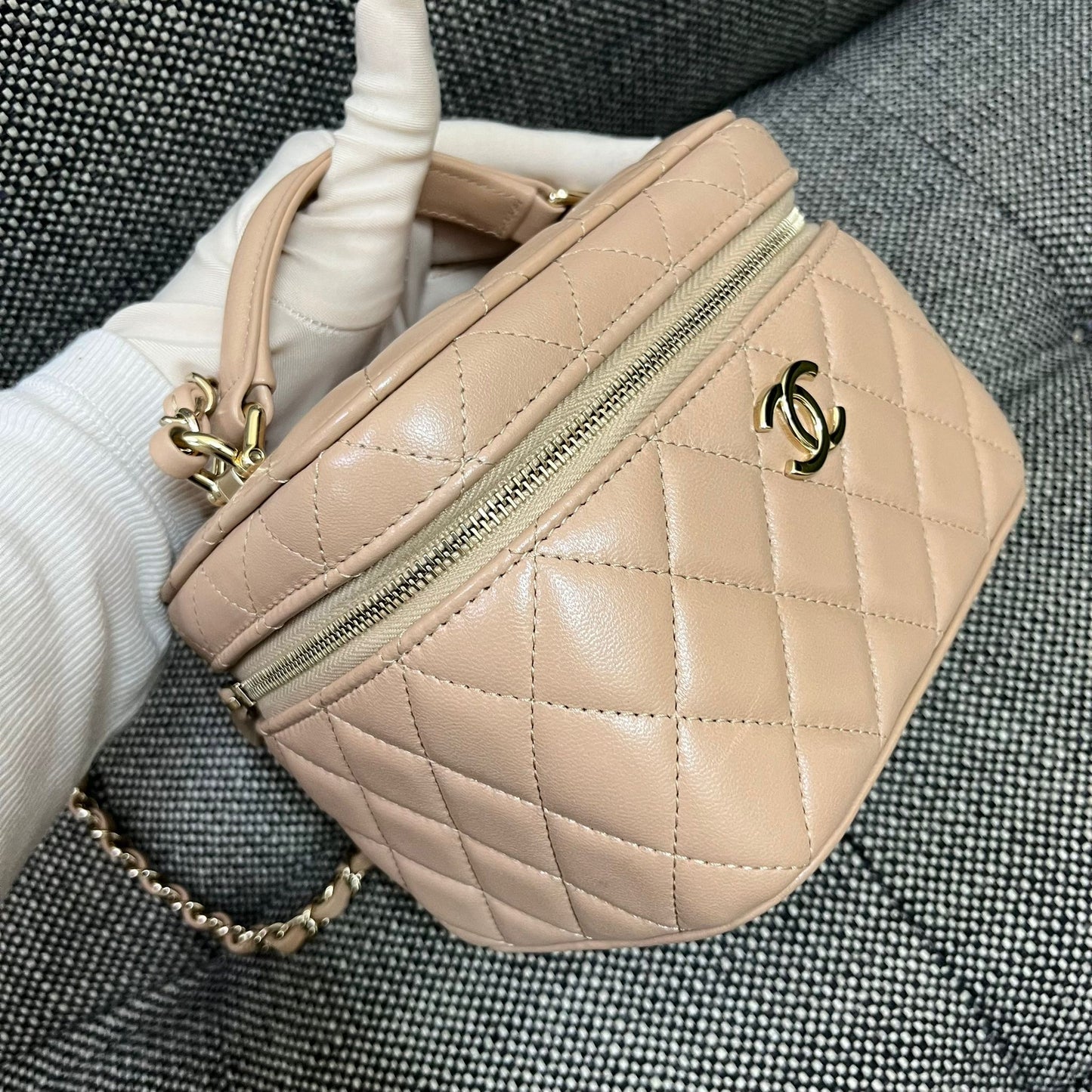 Chanel Top Handle Vanity Case
