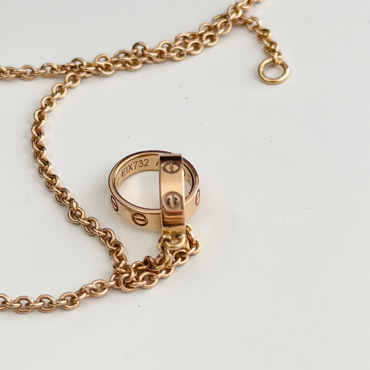 Cartier Love Pendent Interlocking