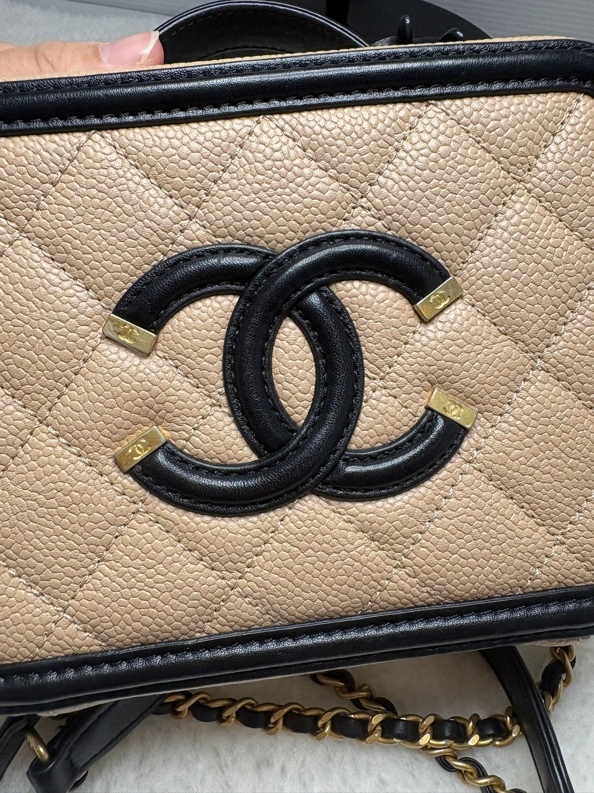 Chanel Filigree Vanity Small Bag