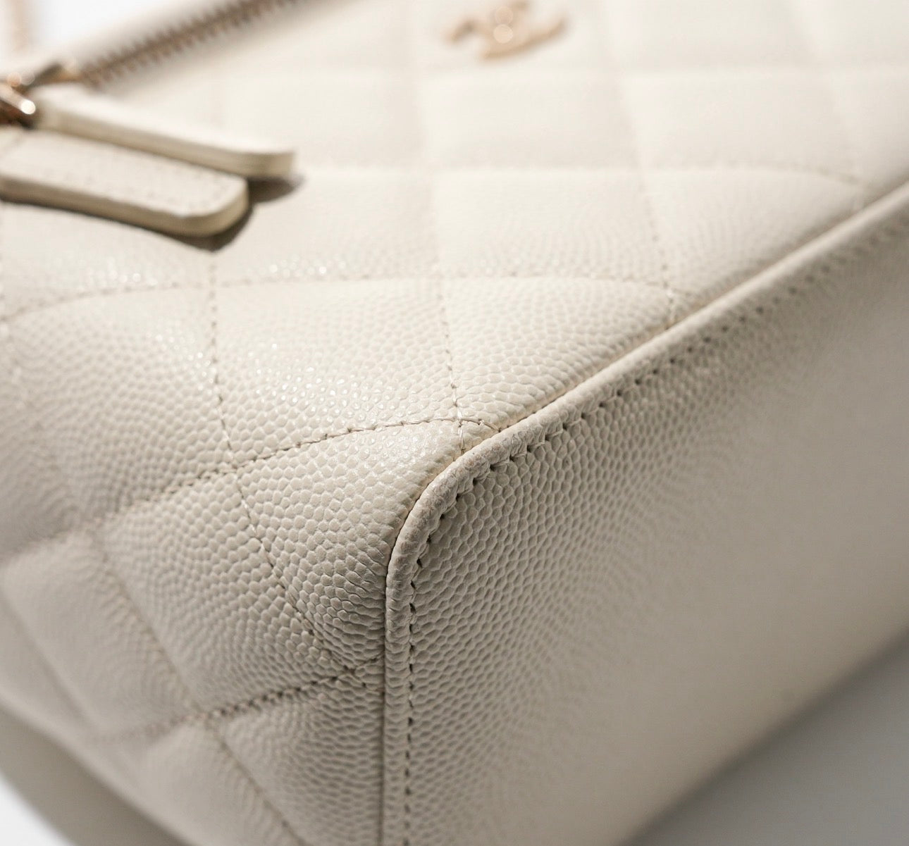 Chanel Long Vanity Bag On Chain