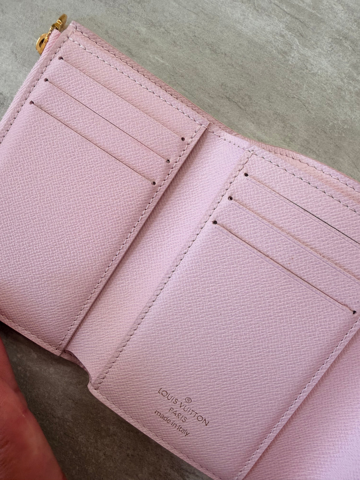 Louis Vuitton Giant Monogram Empreinte Victorine Wallet