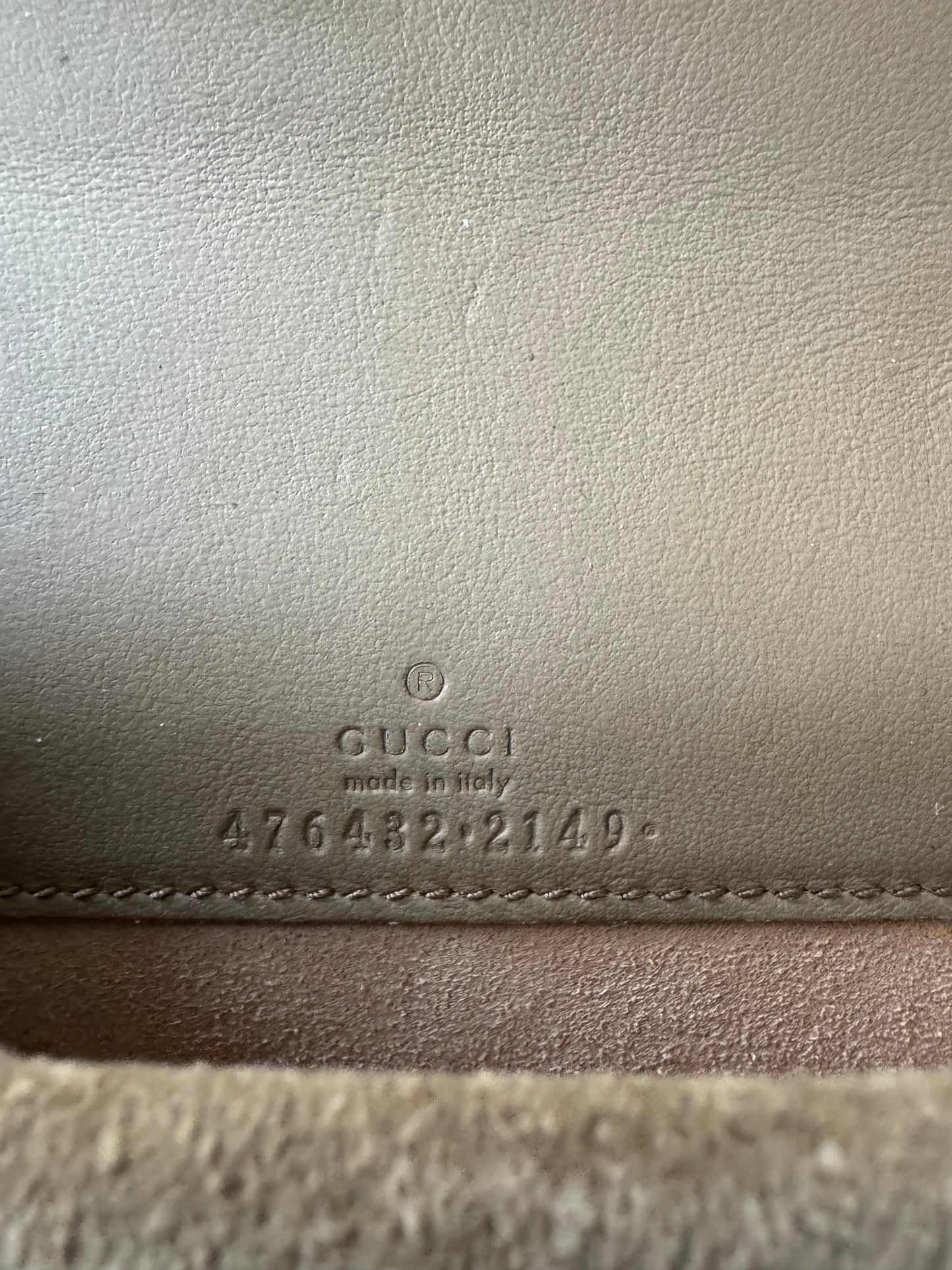 Gucci super mini Dionysus bag