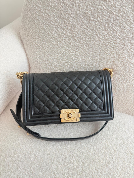 Chanel Old Medium Boy Bag
