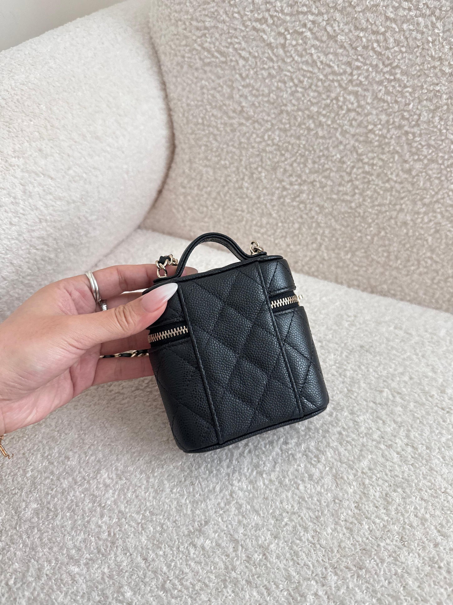 Chanel Mini Vanity Clutch On Chain