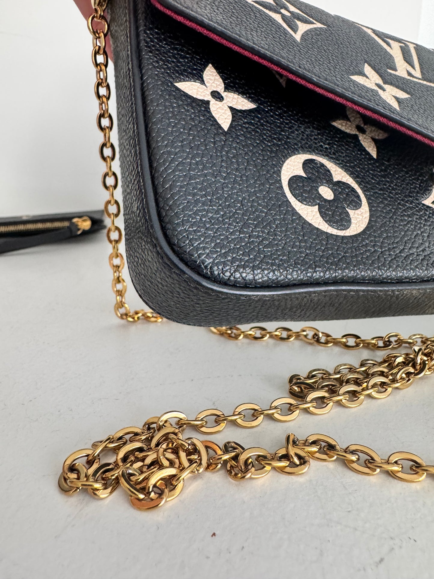 Louis Vuitton Bi-Color Félicie Pochette