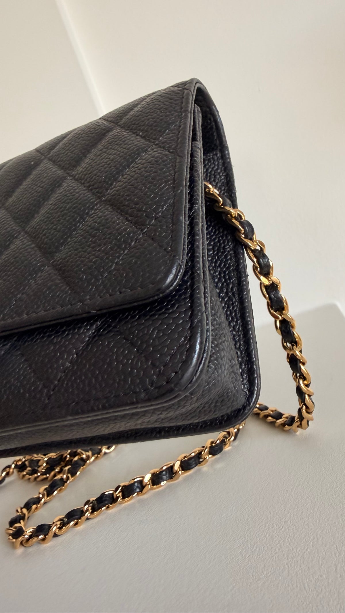 Chanel Quilted Wallet On Chain