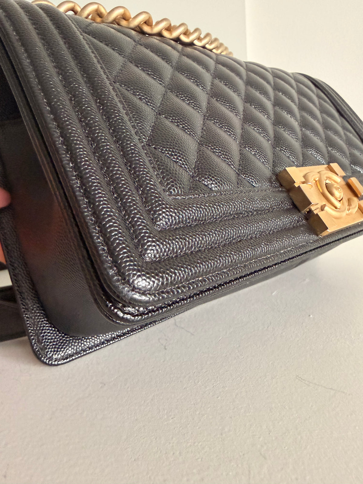 Chanel Old Medium Boy Bag