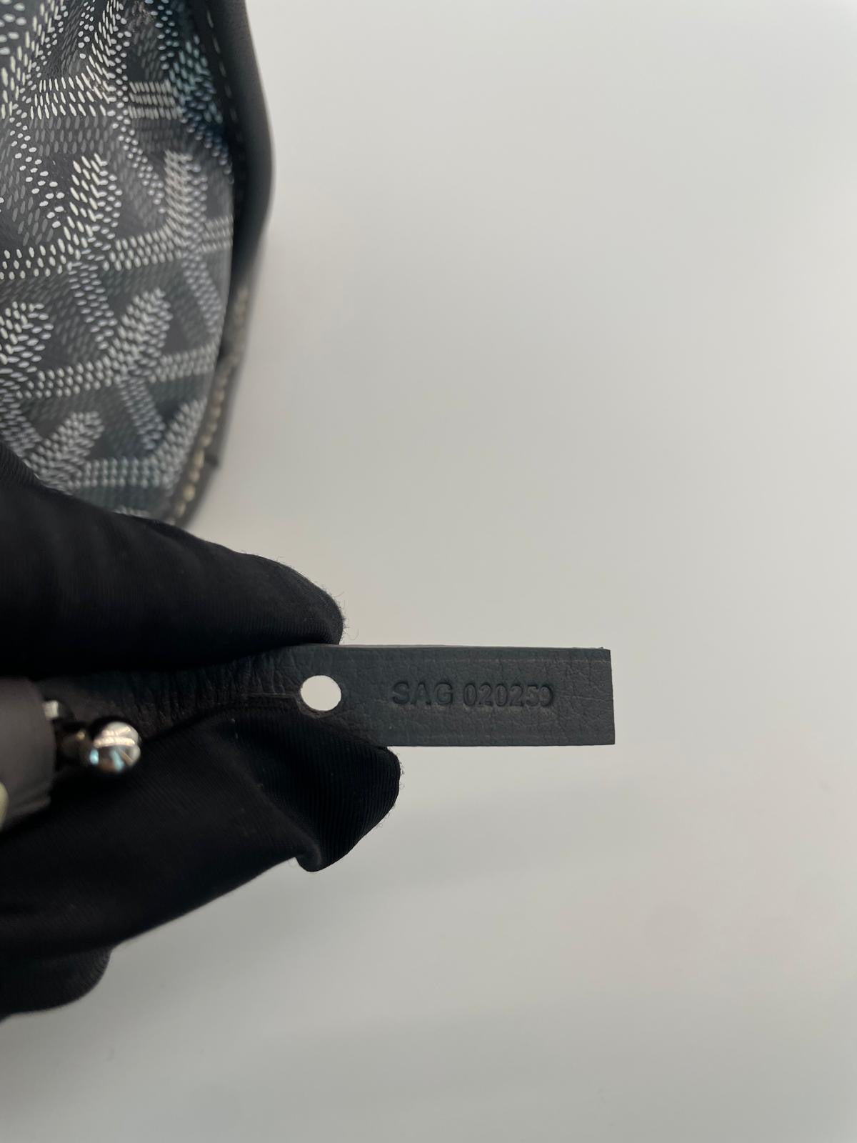 Goyard Mini Anjou Grey tote