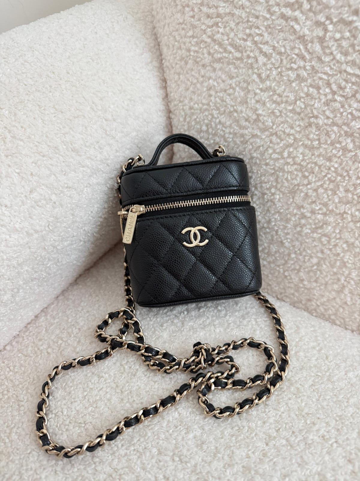 Chanel Mini Vanity Clutch On Chain