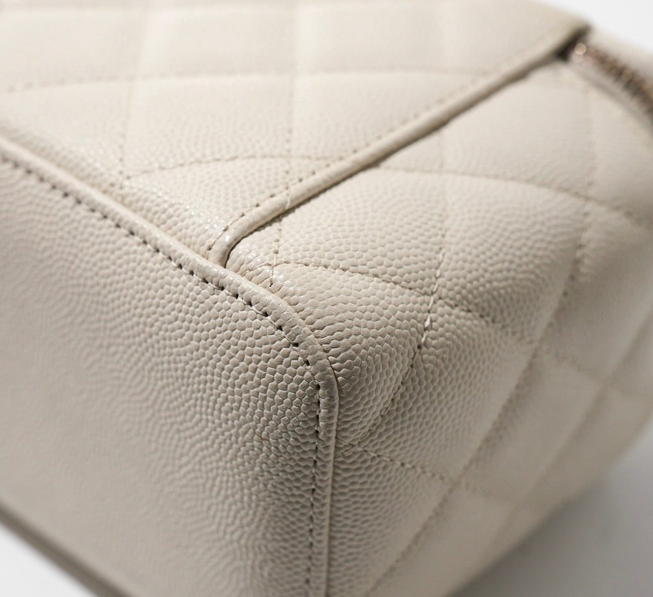 Chanel Long Vanity Bag On Chain